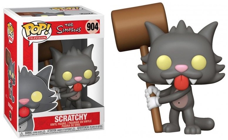 SIMPSONS - BOBBLE HEAD POP N° 904 - SCRATCHY