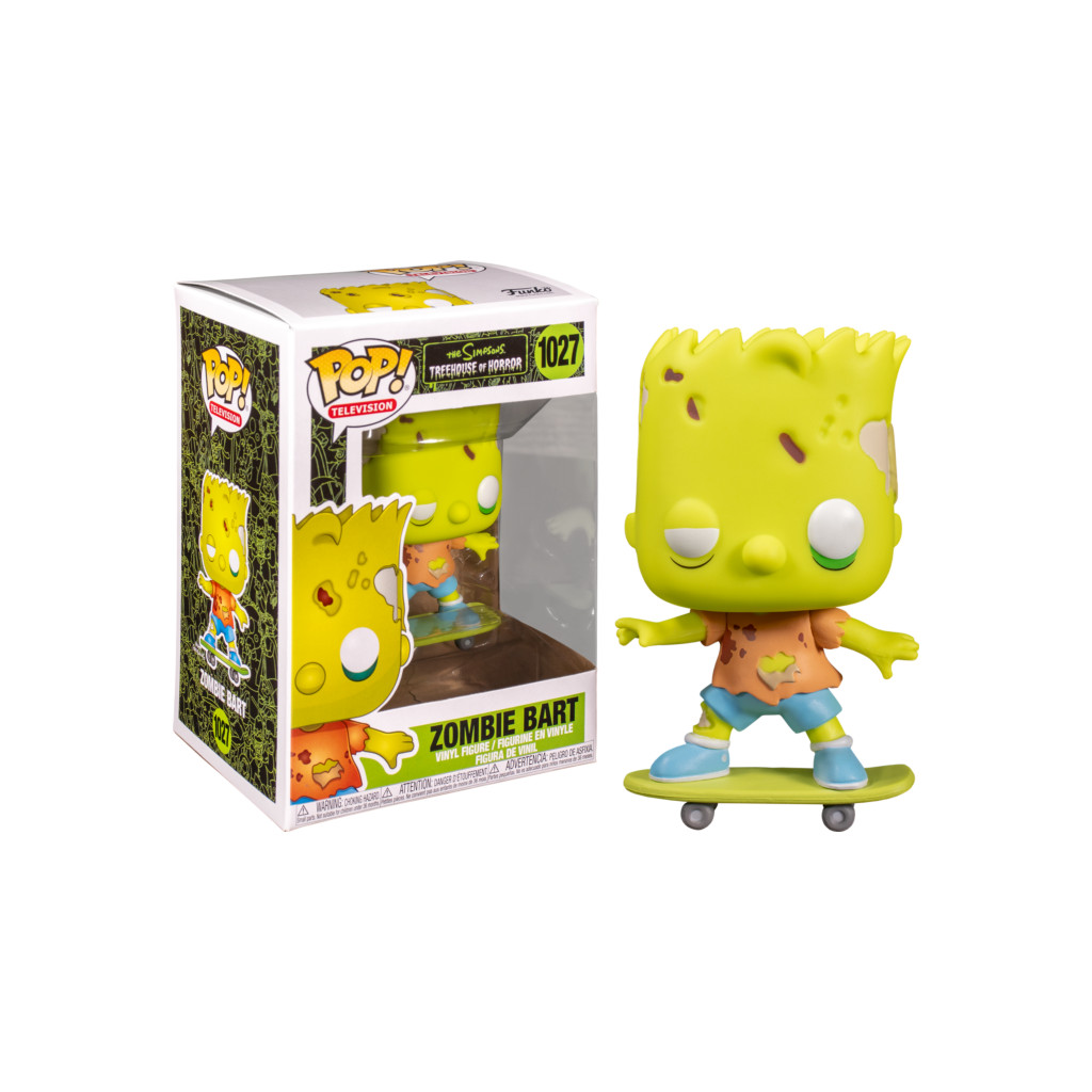The Simpsons - Bobble Head Funko Pop N°1027 : Zombie Bart