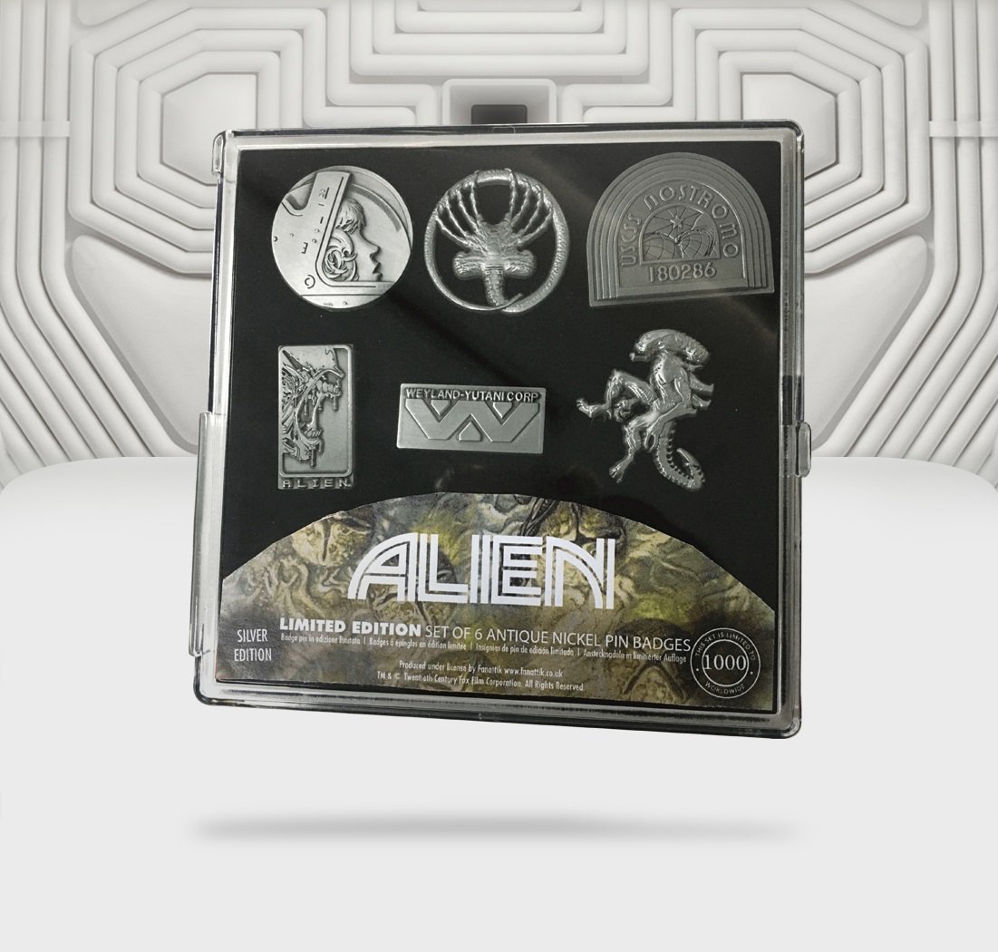Alien - Set de 6 pin\'s en édition limité