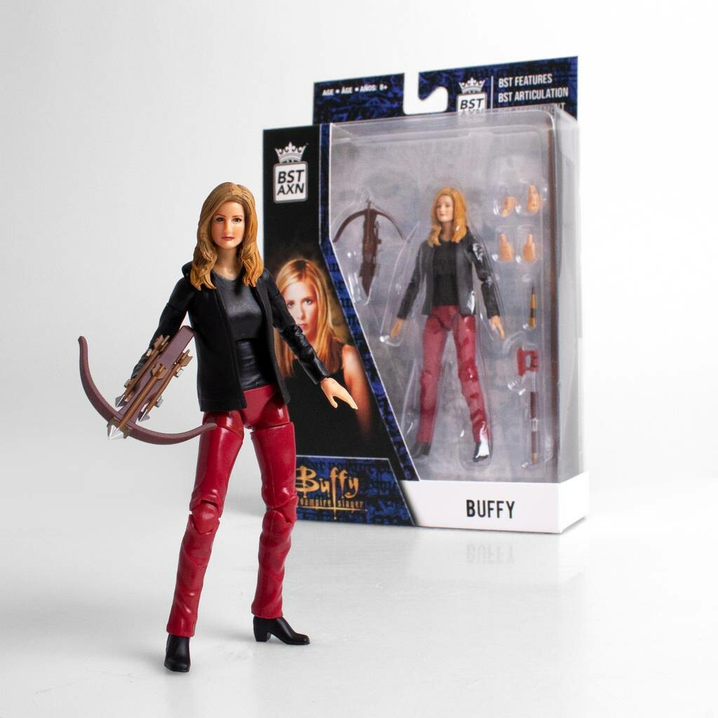 Buffy the Vampire Slayer- Buffy 5 inch BST AXN Figure a