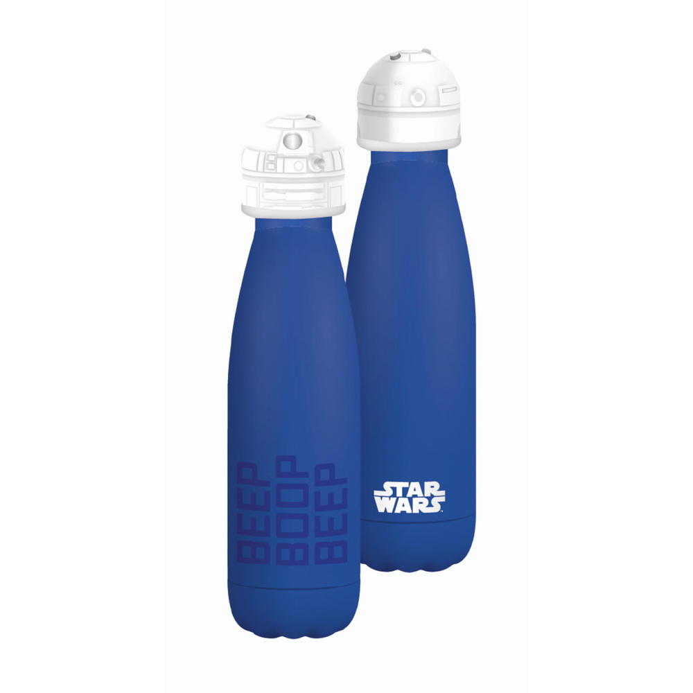 STAR WARS - R2-D2 - BOUTEILLE EN MÉTAL 3D - 500ML