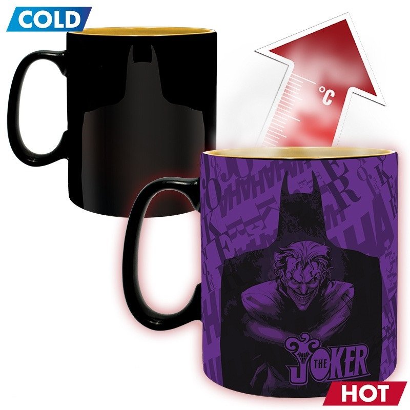 DC COMICS - BATMAN VS JOKER - MUG THERMORÉACTIF 460 ML