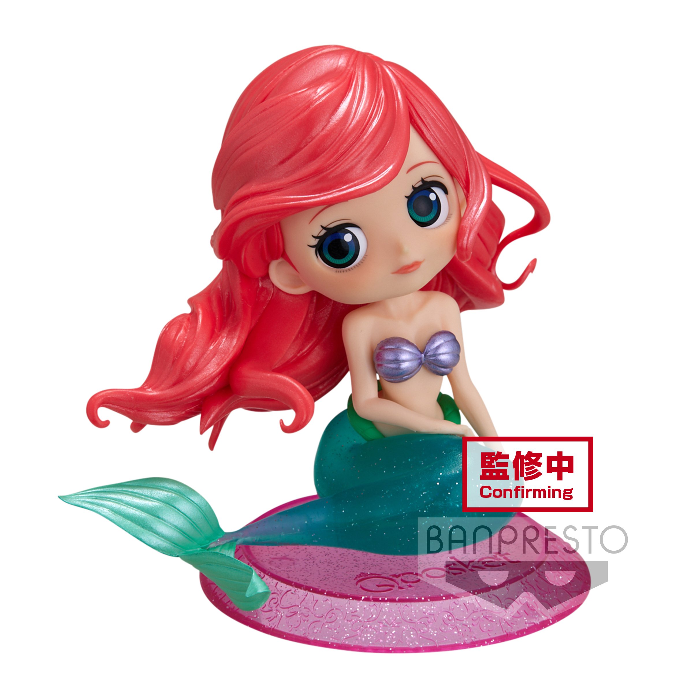 DISNEY - ARIEL - FIGURINE Q POSKET GLITTER LINE 10CM