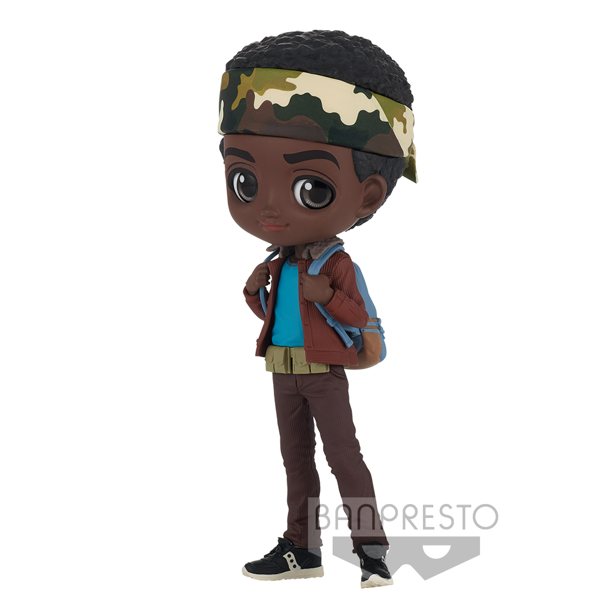 STRANGERS THINGS - LUCAS - FIGURINE Q POSKET 13CM