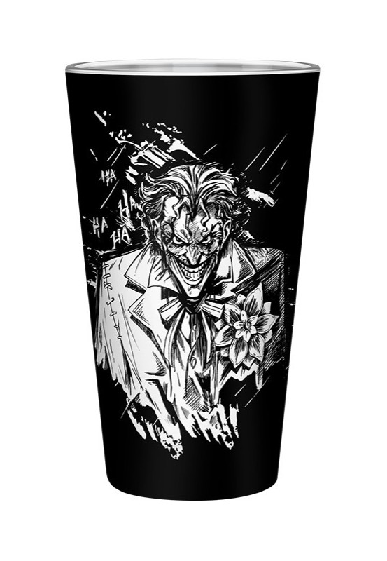 DC COMICS - VERRE XXL 400ML - BATMAN &amp; JOKER