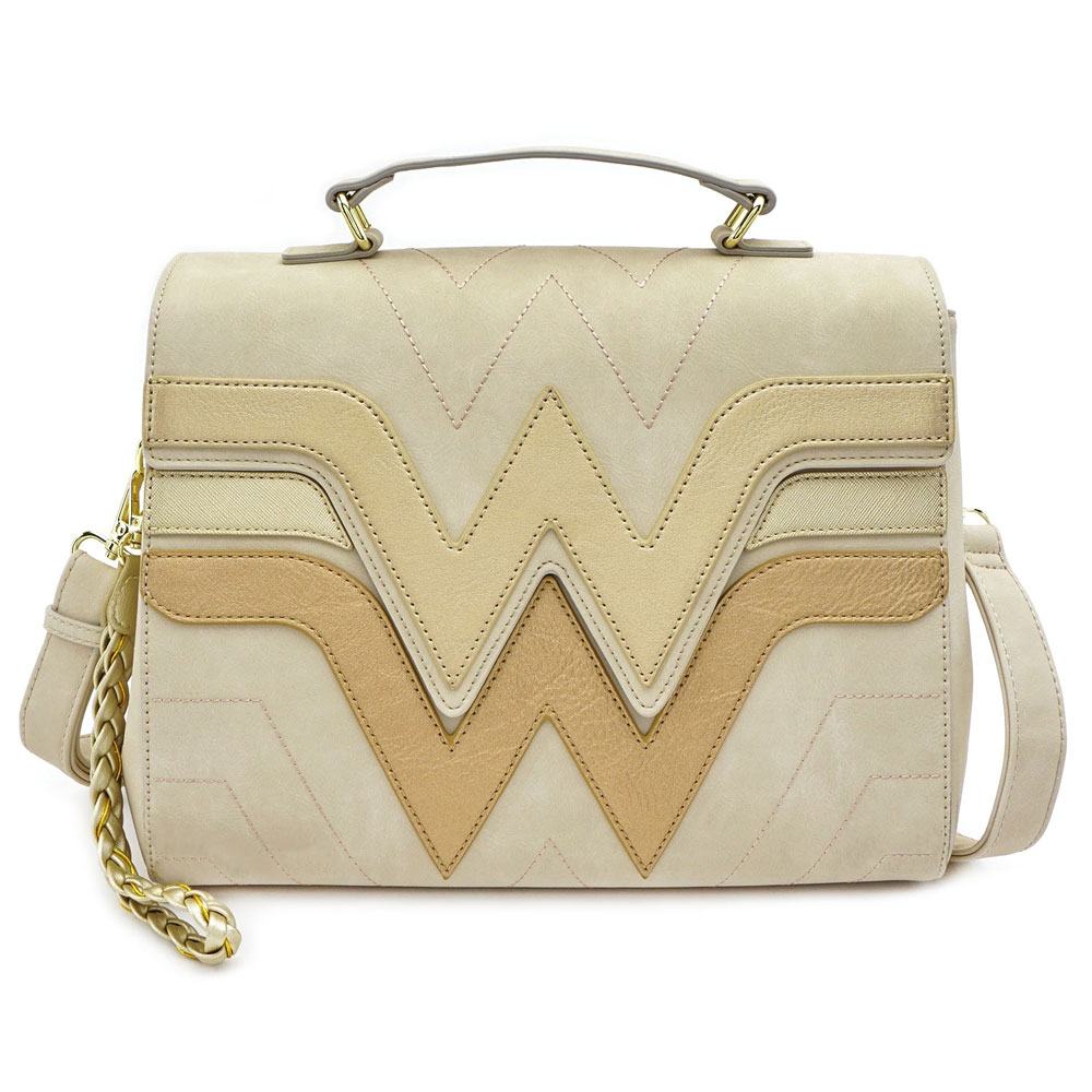 Wonder Woman by Loungefly sac à bandoulière Golden Logo