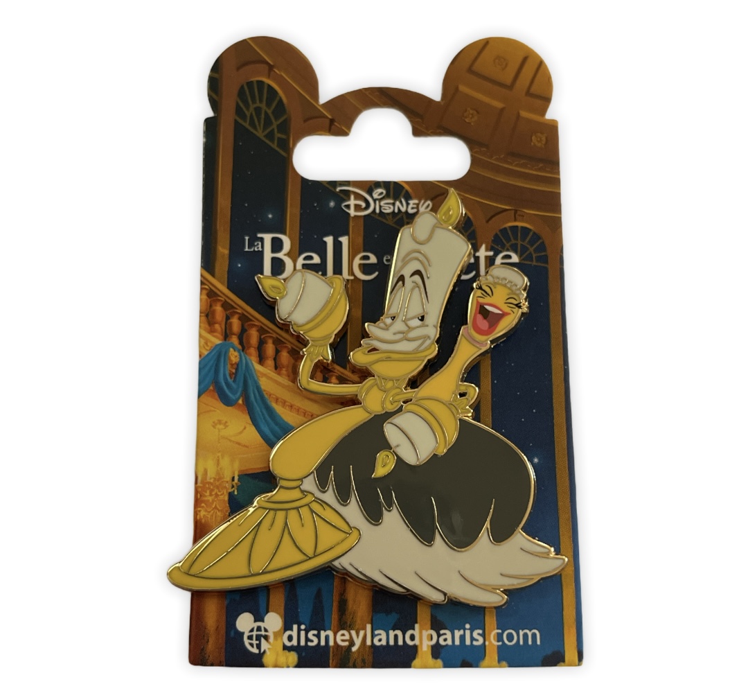 Disney - La Belle et la Bête : Pin\'s Lumière & Babette OE