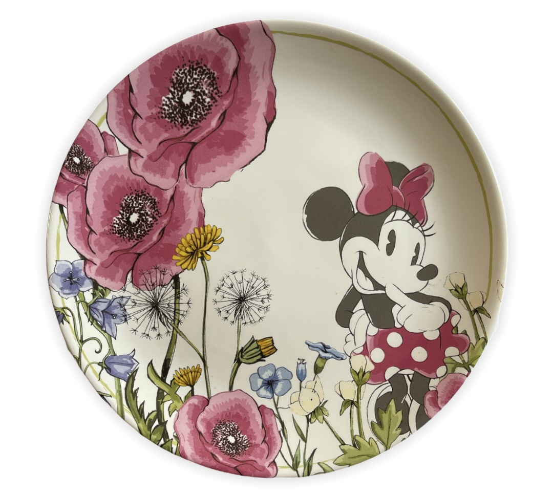 Disney - Minnie Mouse : Assiette Mn Prairie