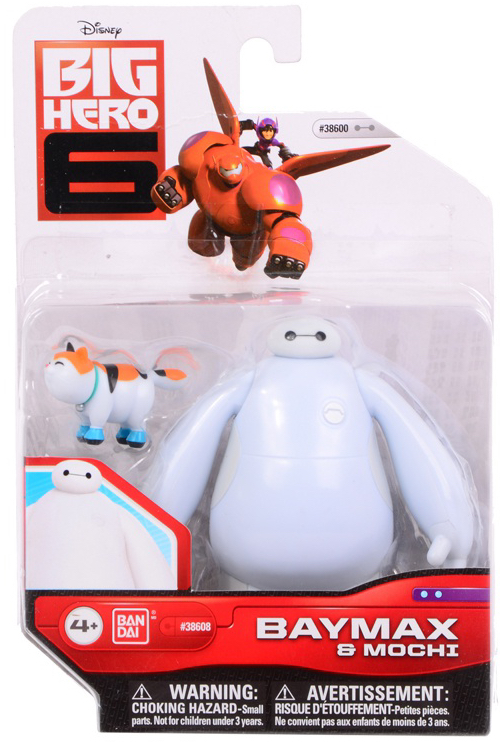 Disney - BIG HERO 6 : Figurine Baymax & Mochi