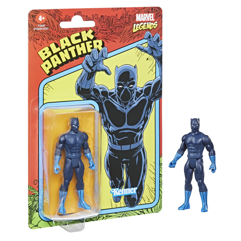 MARVEL - BLACK PANTHER - FIGURINE LEGENDS RETRO SERIES 10CM