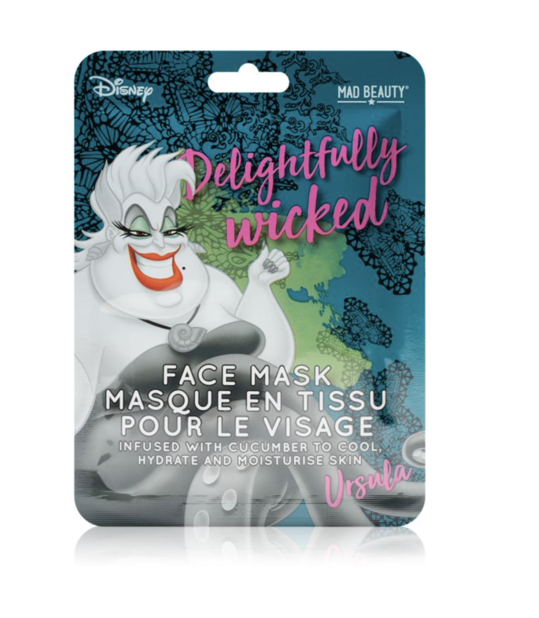 Disney - La petite sirène :  Masque en tissu pour visage