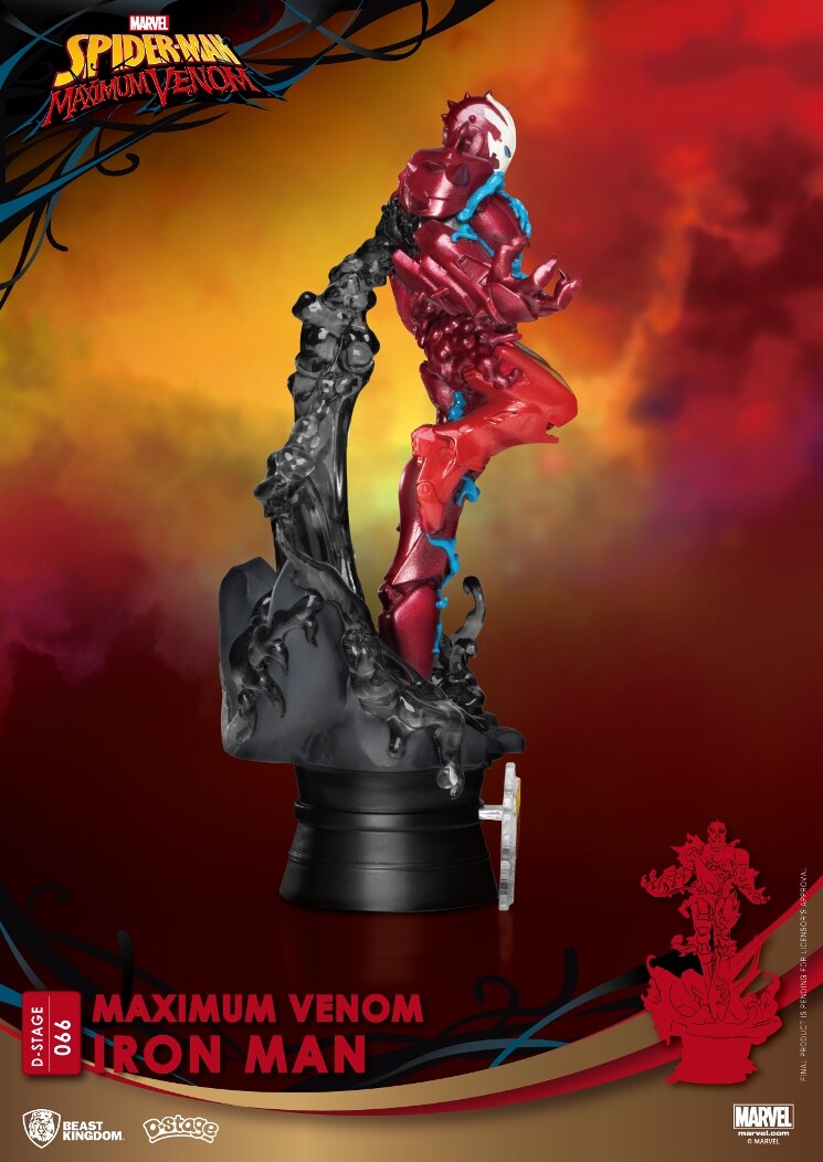 Marvel- Maximum Venom Iron Man PVC Diorama 2