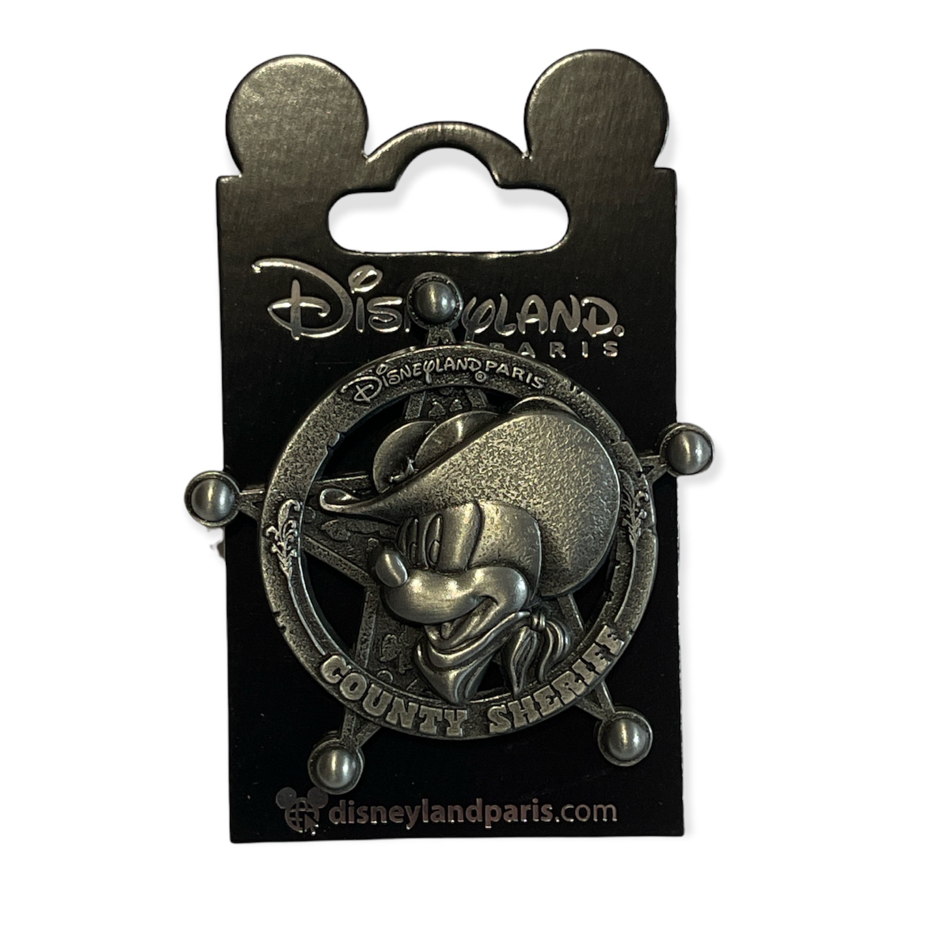 Disney - Mickey Mouse : Pin's Mk étoile de Sherif OE