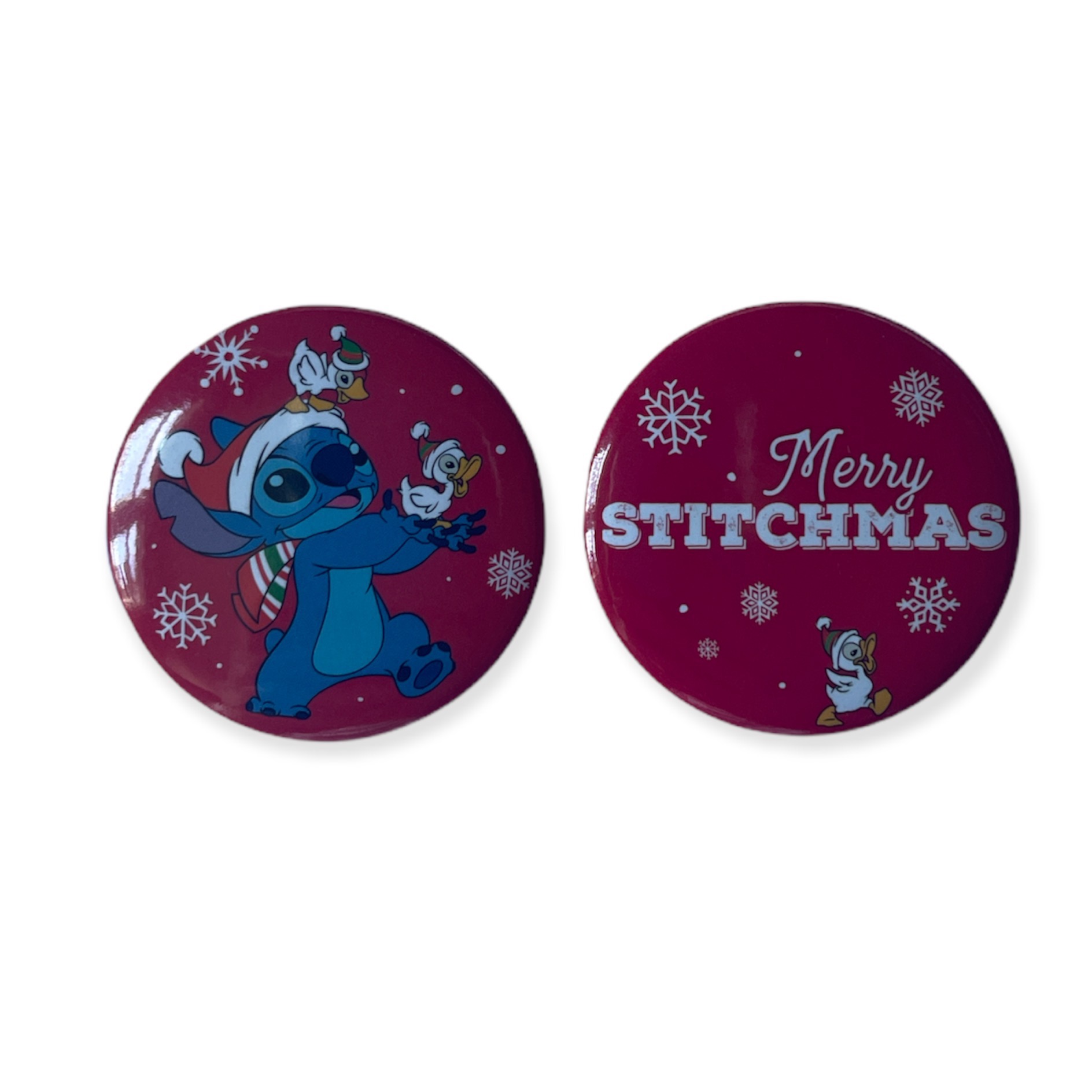 Disney - Lilo et Stitch : Lot de 2 badges