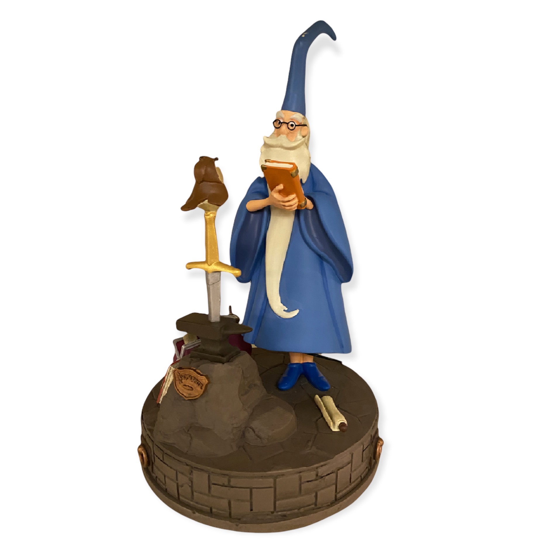 Disney - Merlin lenchanteur : Figurine Merlin