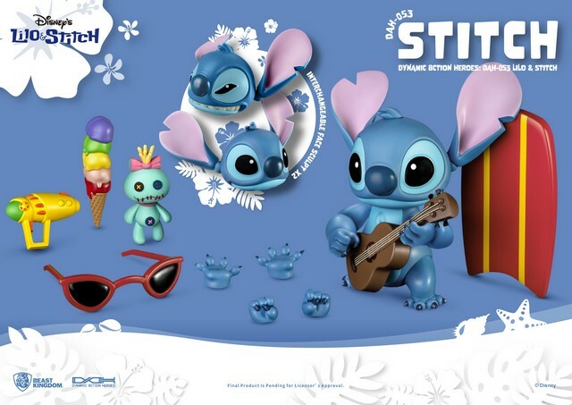 Disney- Lilo and Stitch - Stitch 1-9 Scale Figure h