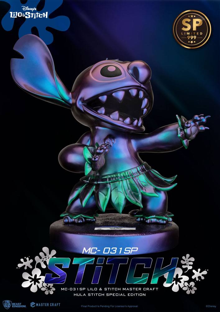 Disney statuette Master Craft Hula Stitch Special Edition 38 cm