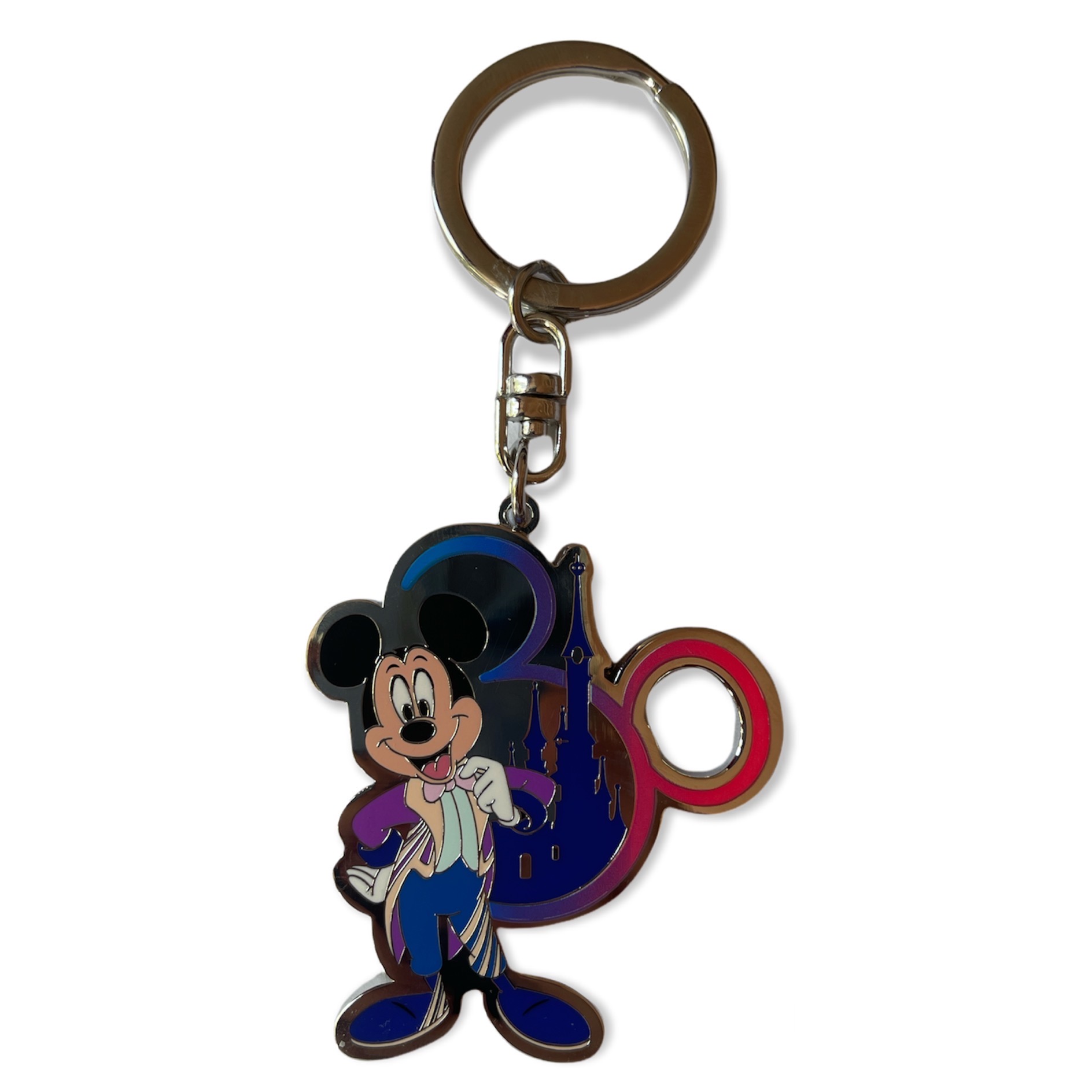 porte clé Keychain  Disneyland Paris Mickey Minnie Puzzle MK MN 