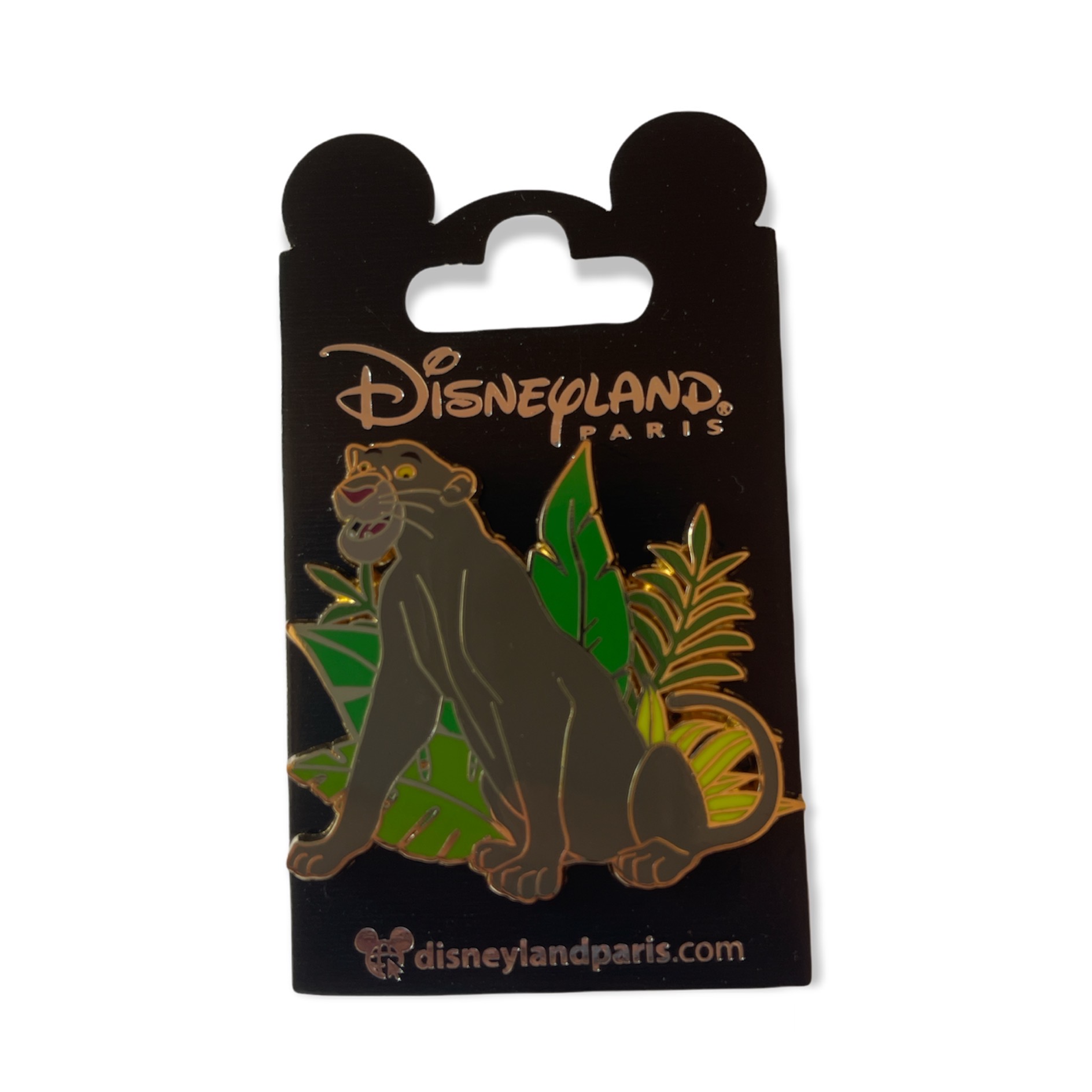 Disney - Le livre de la jungle : Pins Bagheera &quot;fleur&quot; OE