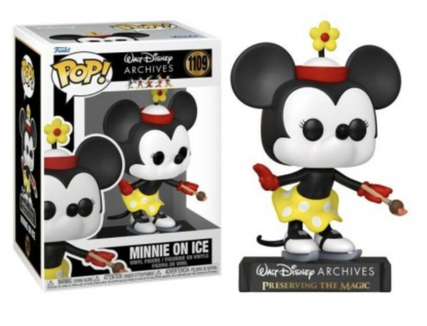 Disney - Funko Pop Bobble Head : Minnie on ice