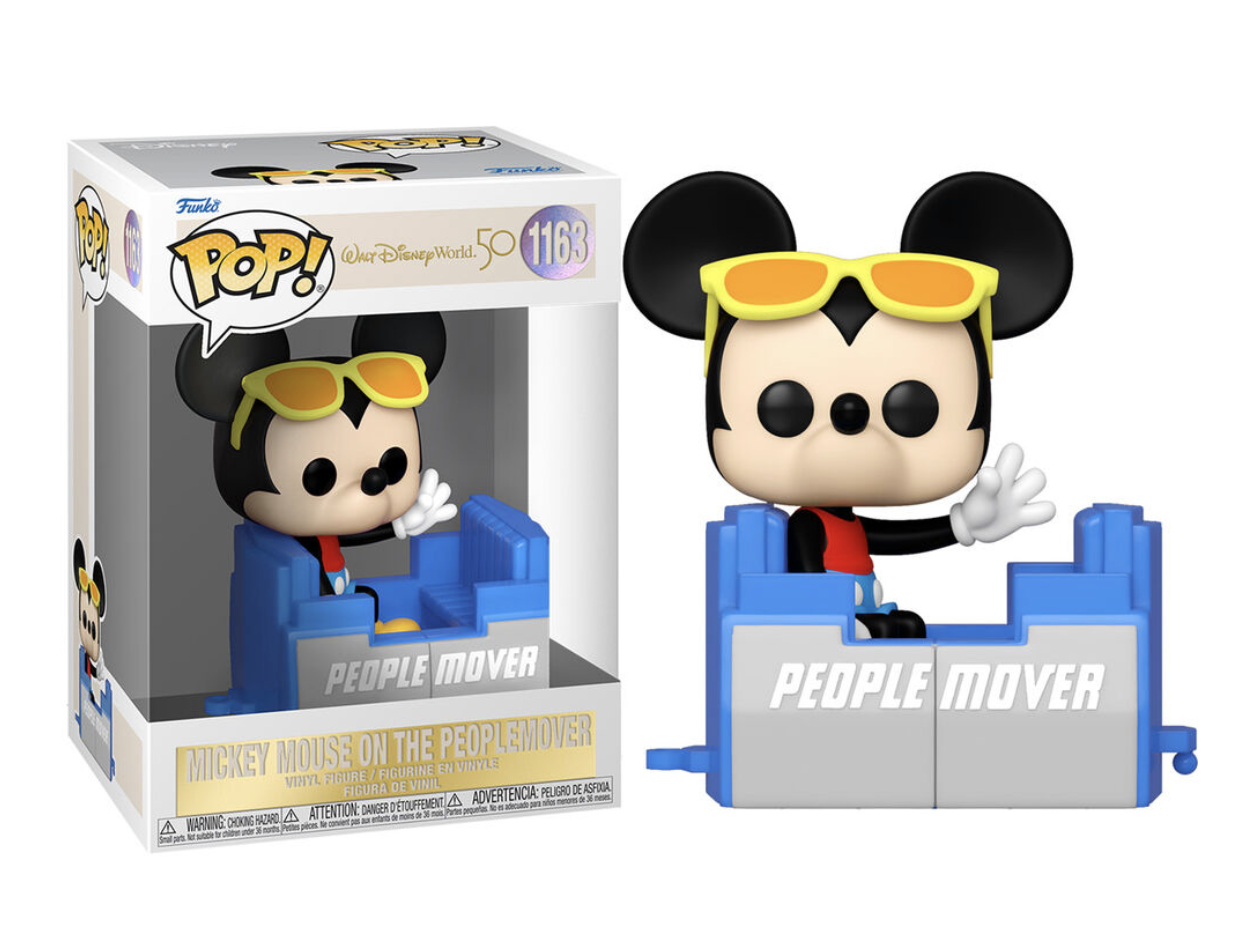 Disney - Funko Pop Bobble Head : Mickey on the peoplemover