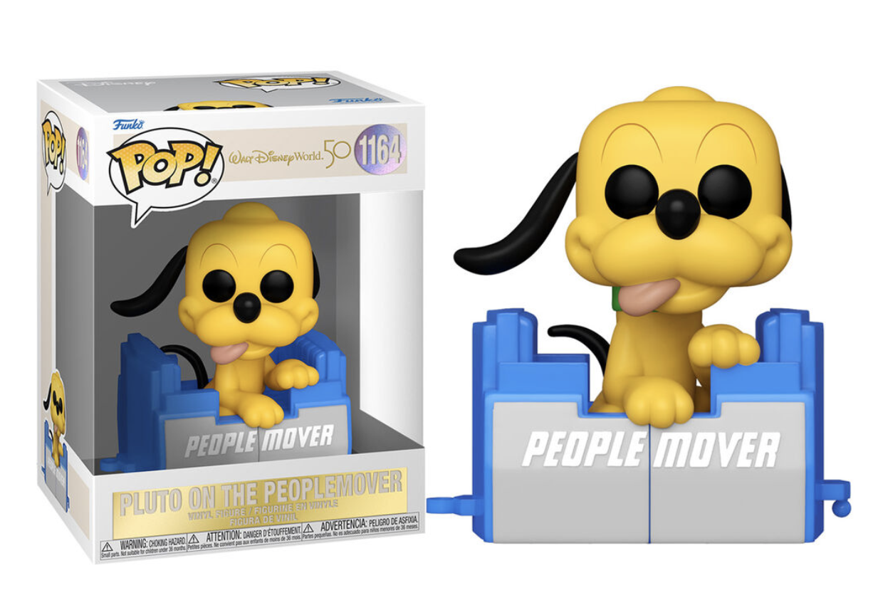 Disney - Funko Pop Bobble Head : Pluto on the peoplemover