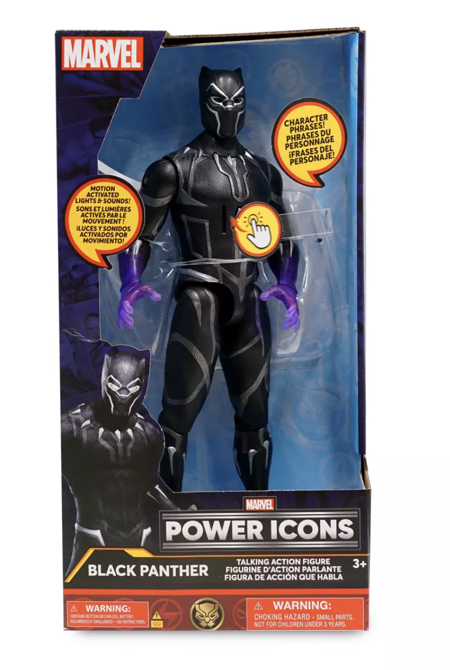 Marvel - Black Panther : Figurine articulée et parlante