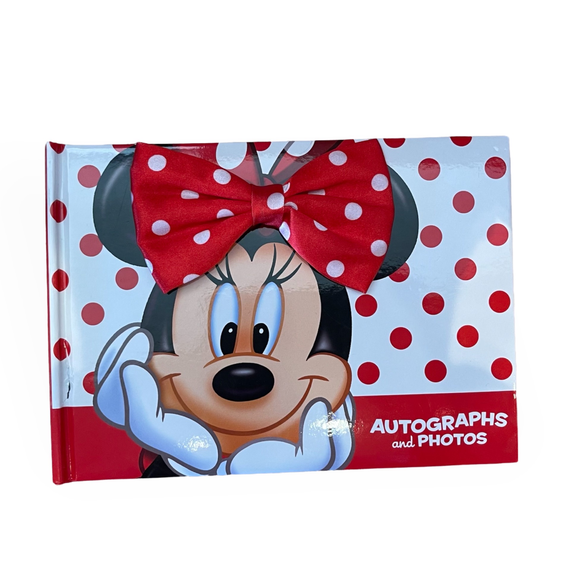 Disney - Minnie Mouse : Carnet d\'autographes MN noeud
