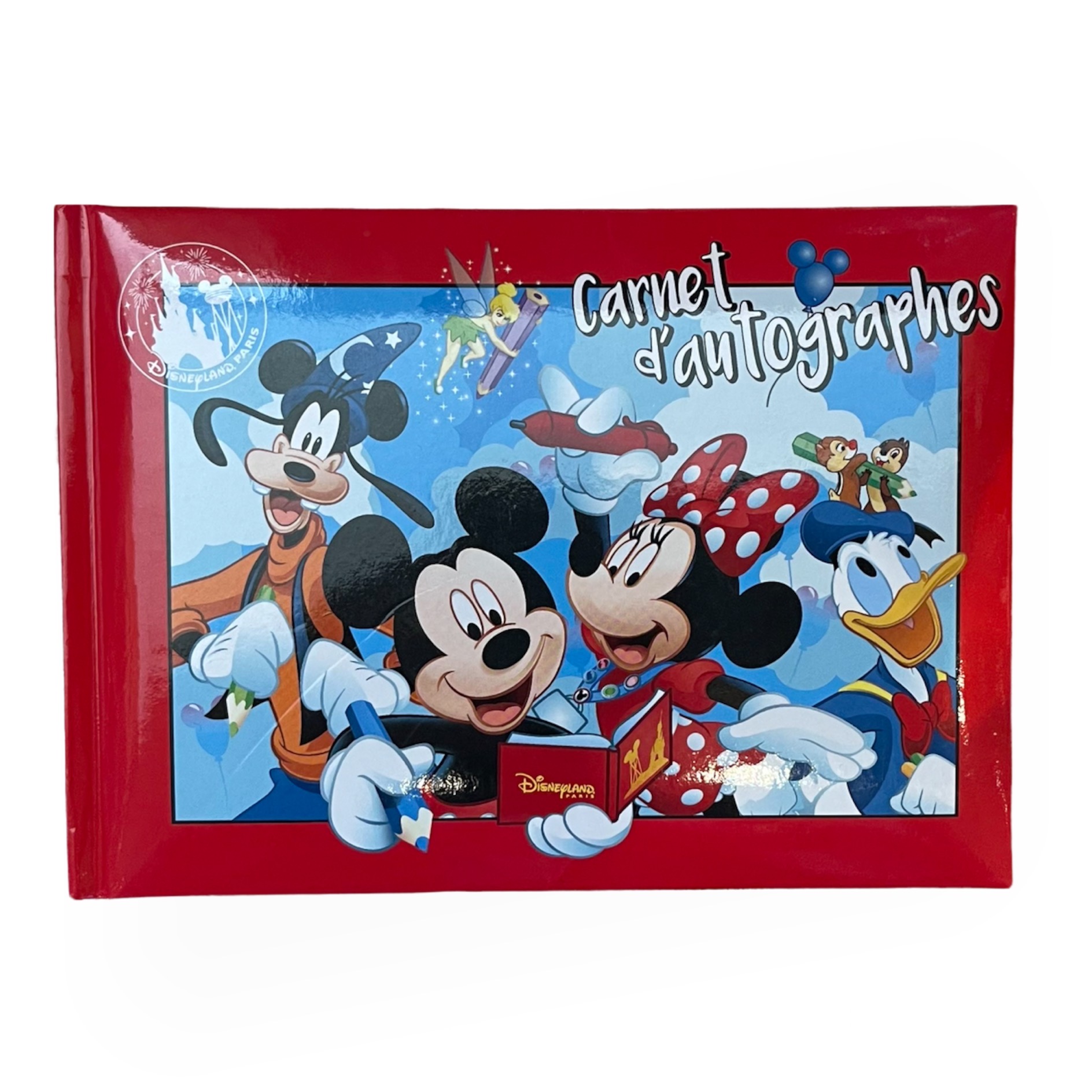 Disney - Mickey Mouse : Carnet d'autographes &quot;Parcs&quot;