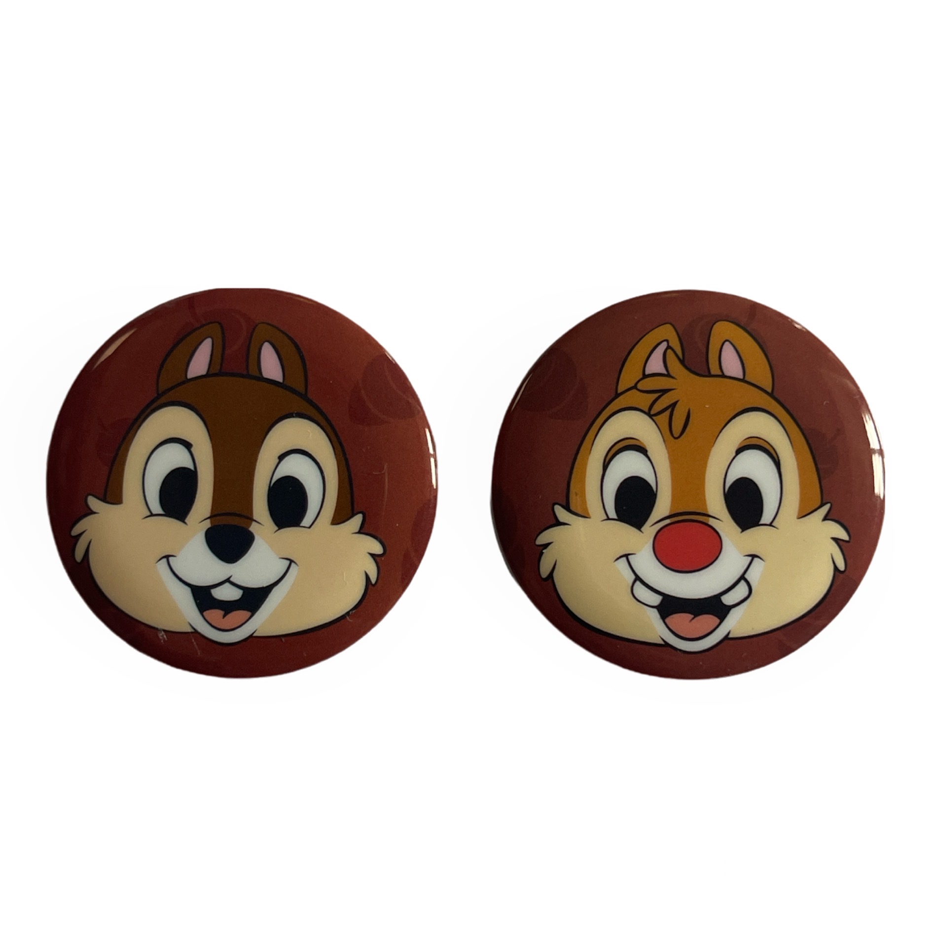 Disney - Tic et Tac : Lot de 2 badges