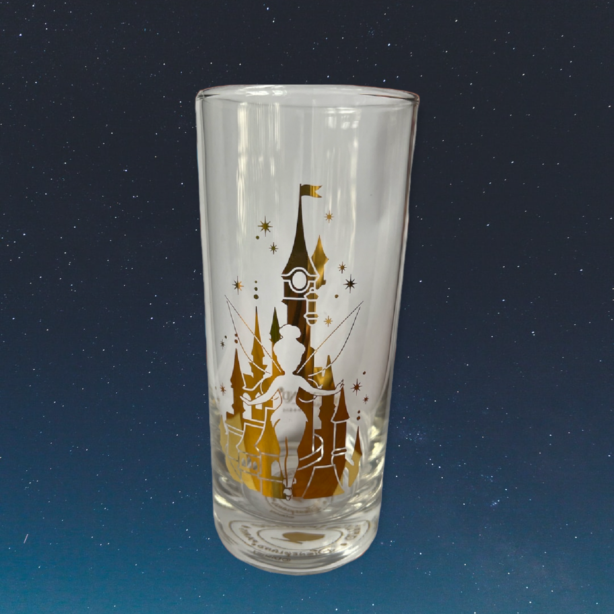 Disney - Peter Pan : Verre Clochette & château