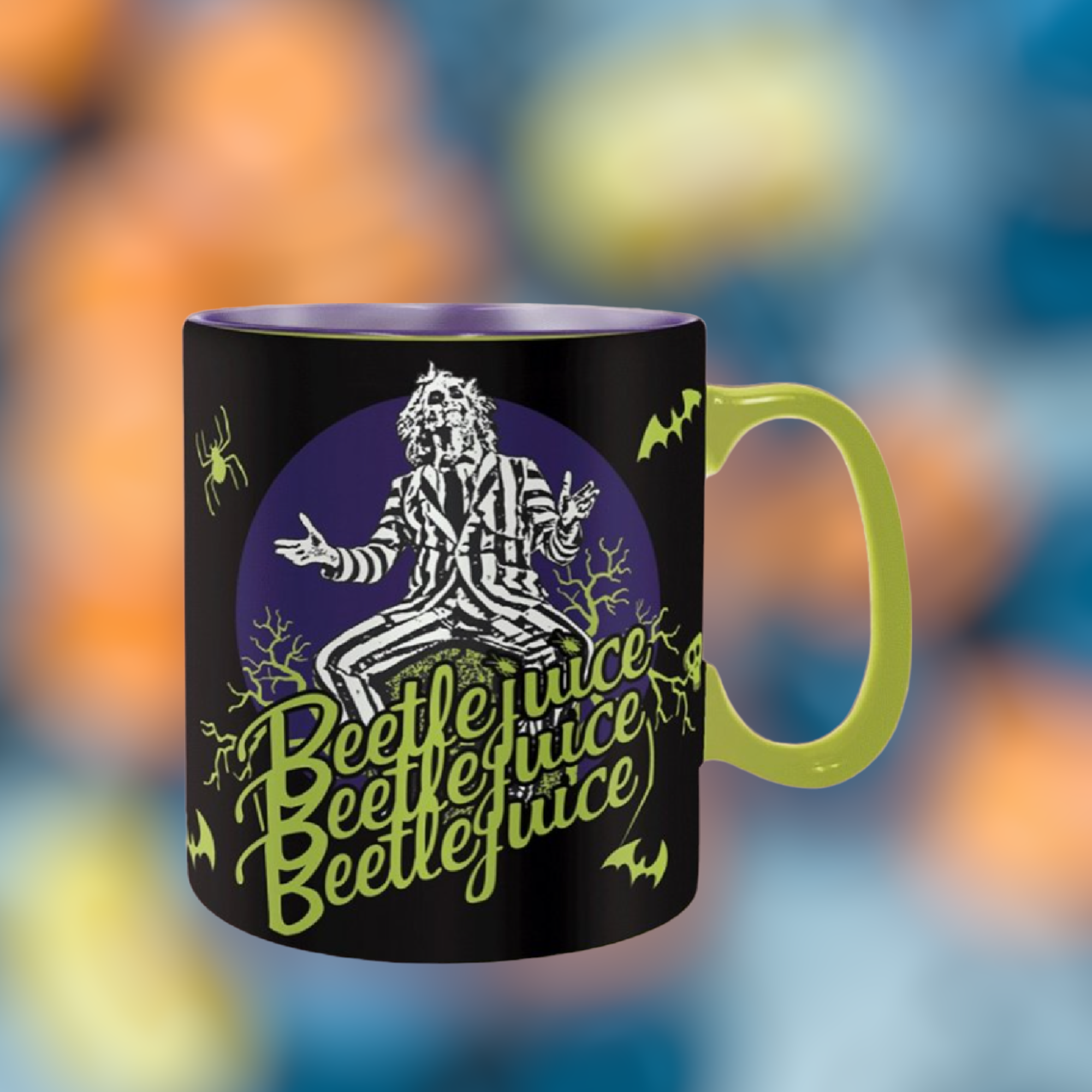 Beetlejuice : Mug thermo-réactif