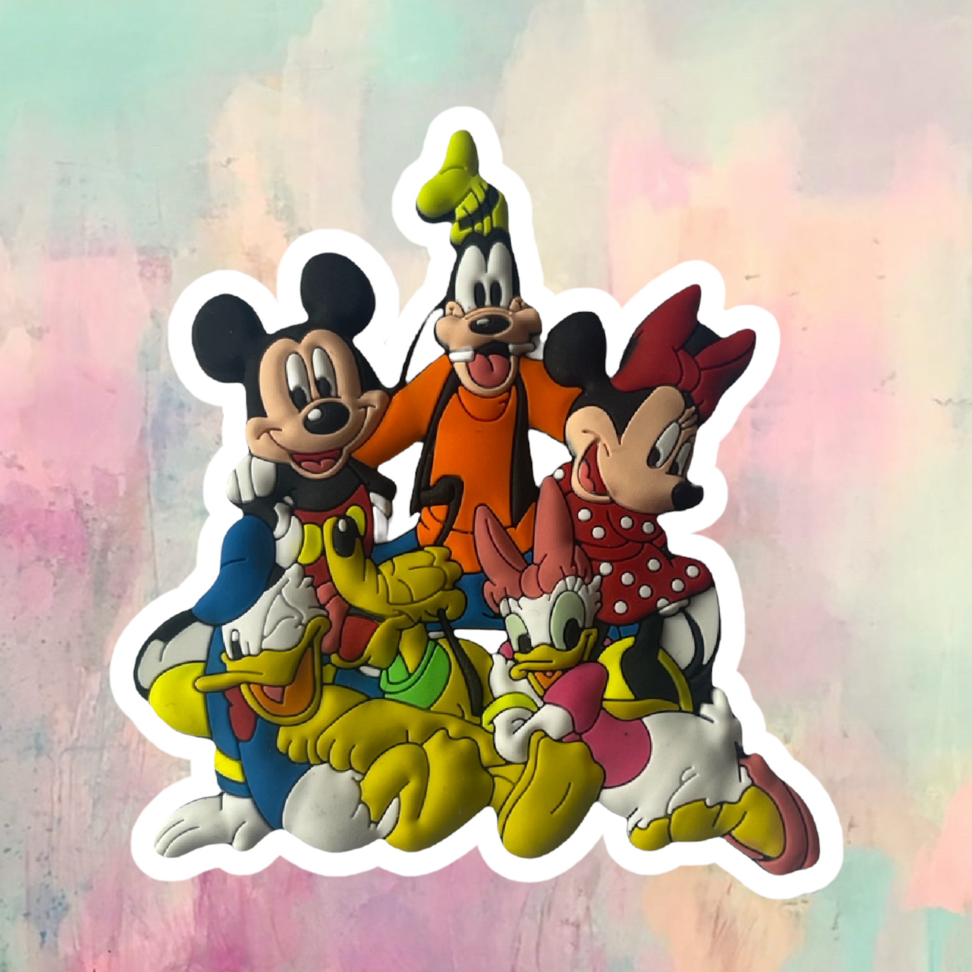 Disney - Mickey et ses amis : Magnet Mk Family