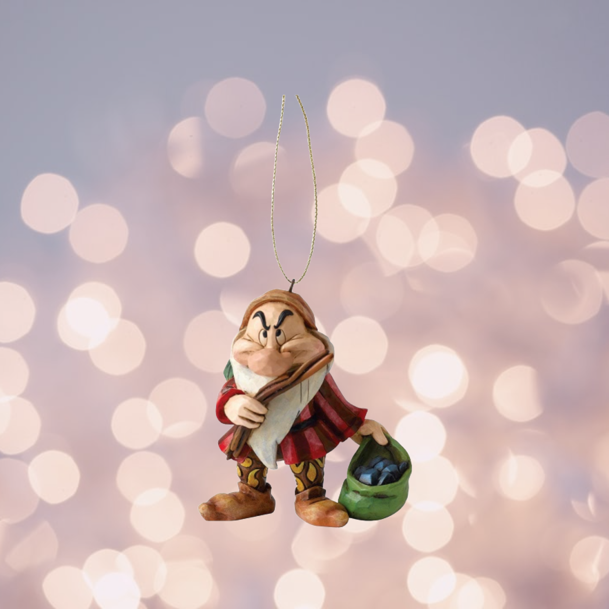Disney Traditions - Blanche-Neige : Décoration à suspendre Grincheux