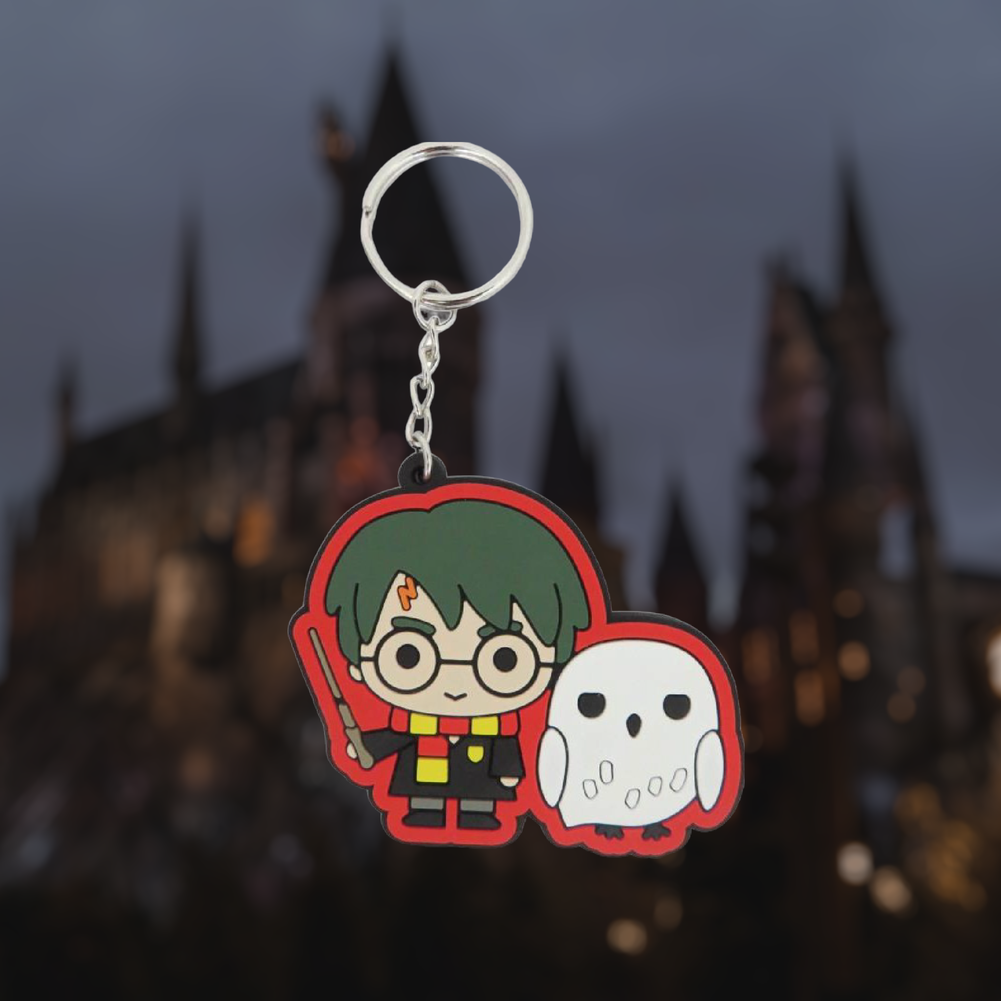 Harry Potter - Porte-clé 2D : Harry et Hedwige