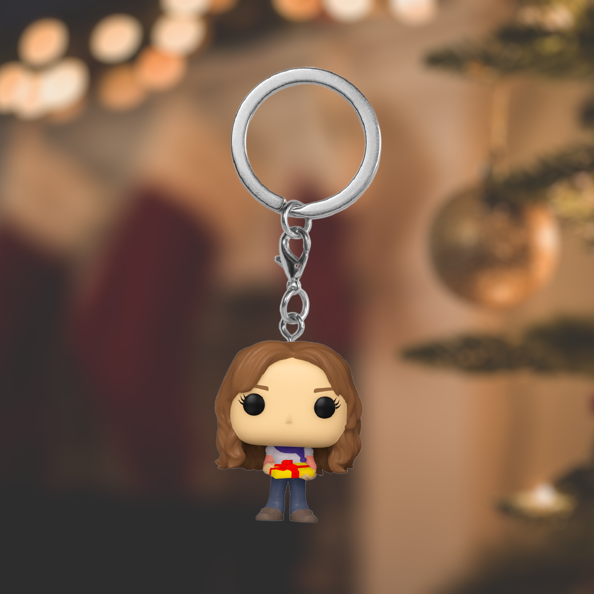 Pocket Pop Keychains - Harry Potter : Holiday Hermione Granger