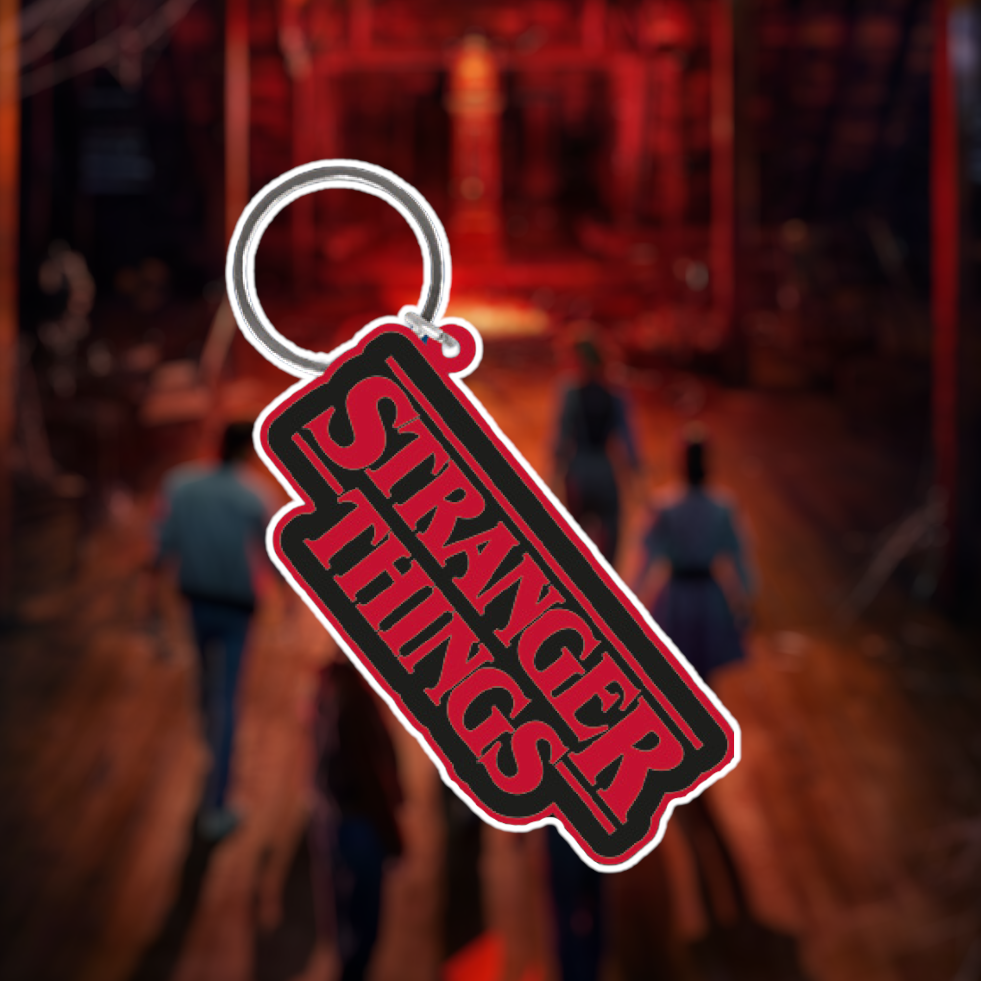 Netflix - Stranger Things : Porte clé logo