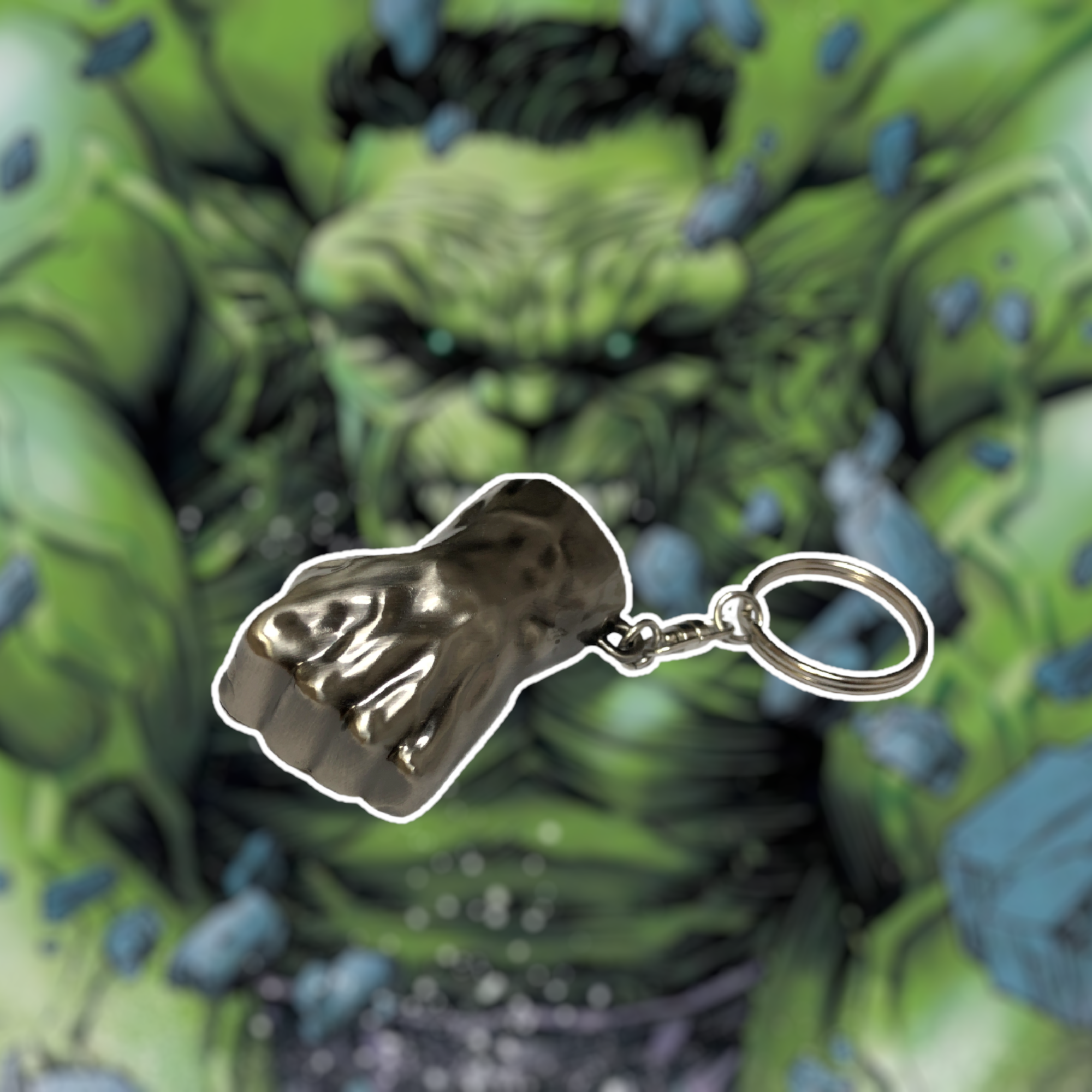 Marvel - Hulk : Porte-clé poing