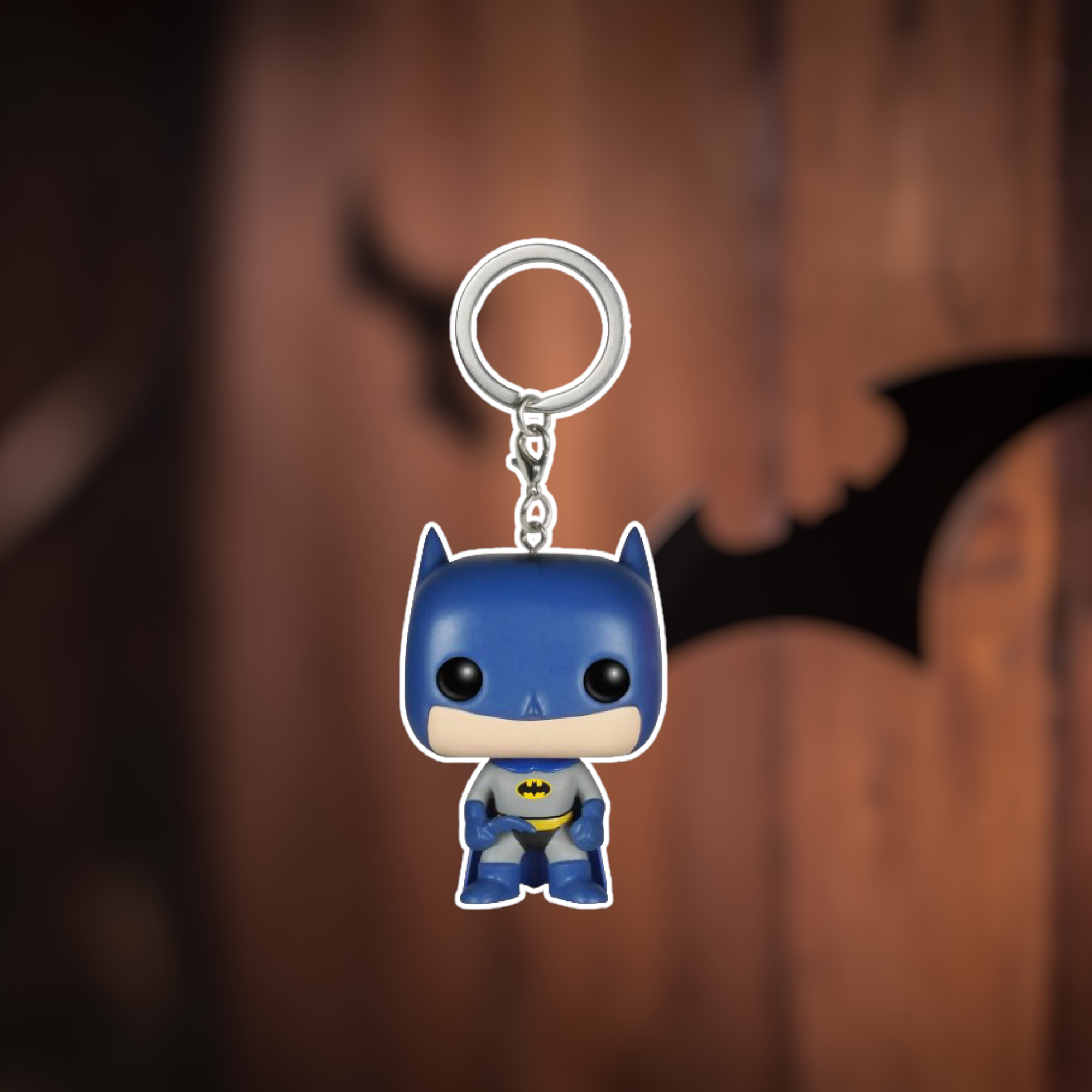 Batman : Pocket Pop Keychains Batman Bleu 75th anniversary