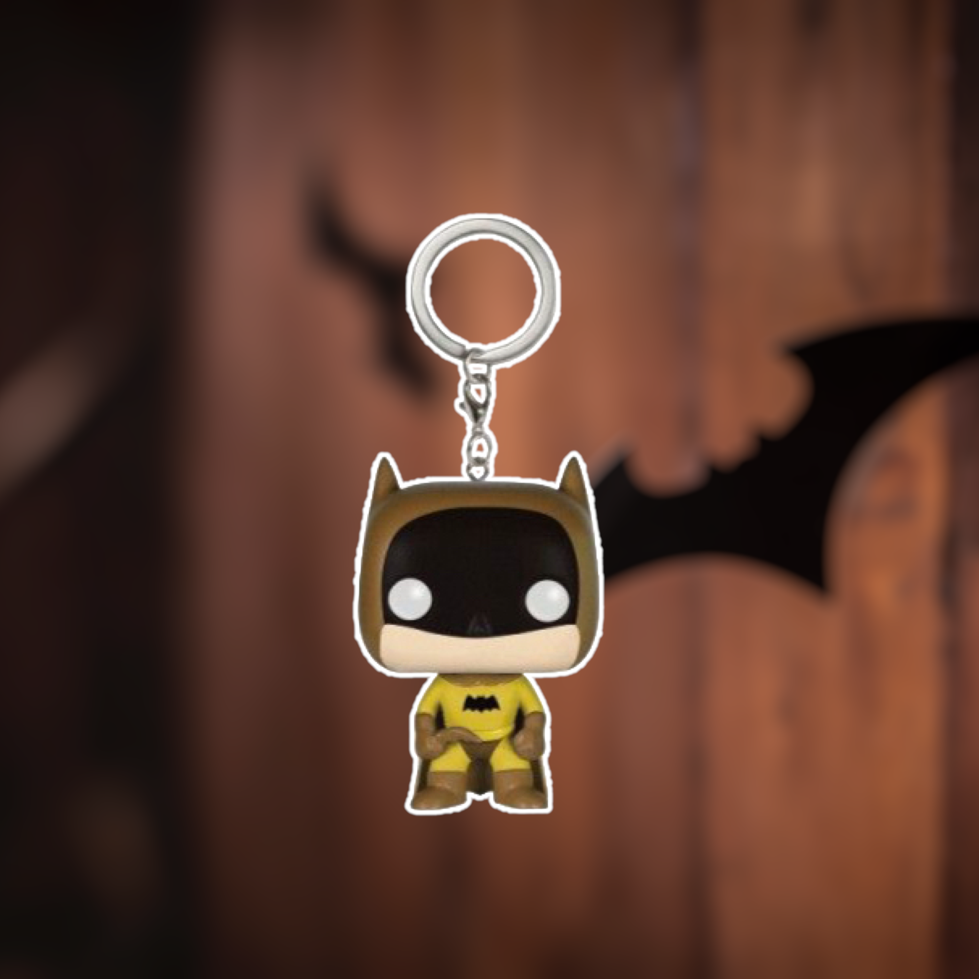 Batman : Pocket Pop Keychains Batman Vert 75th anniversary
