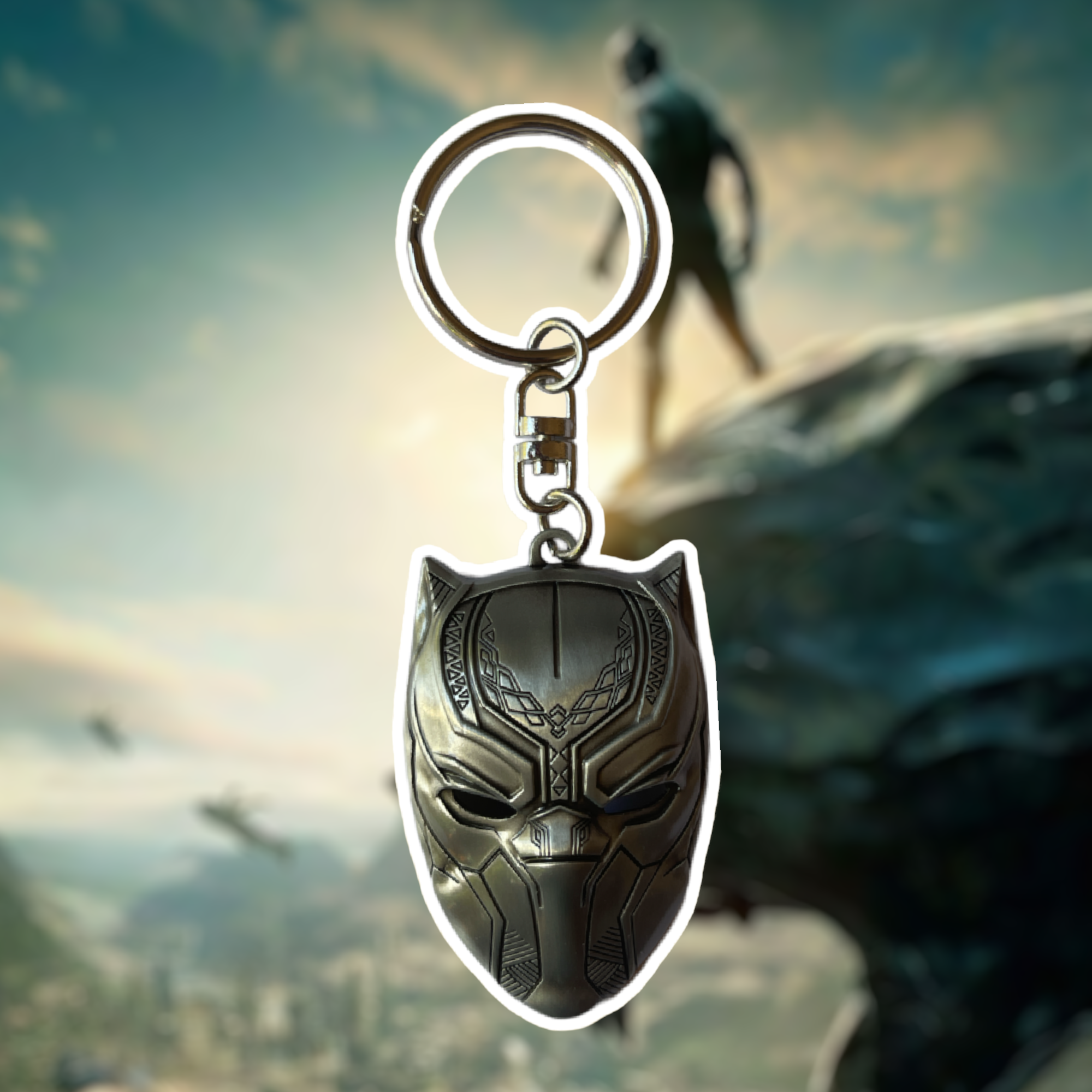 Marvel - Black Panther : Porte-clé personnage