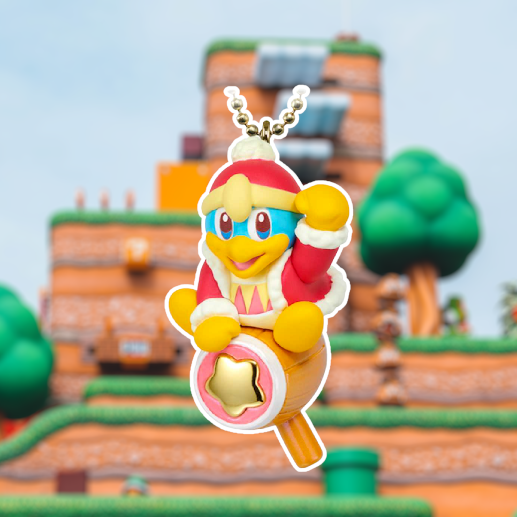 Twinkle dolly Star N°5 : Nintendo : Porte-clé King Dedede & Hammer