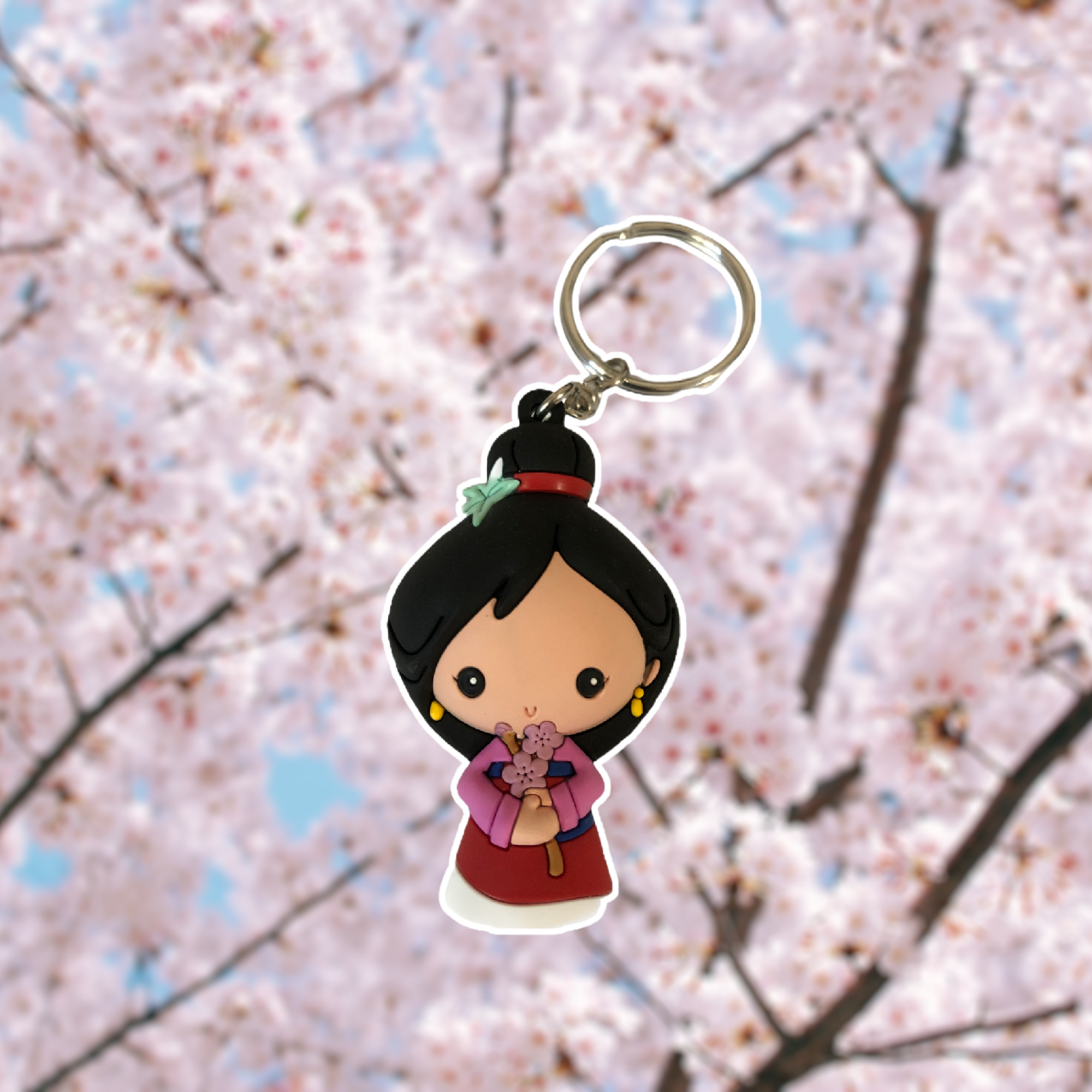 Disney - Mulan : Porte-clé personnage SPVC