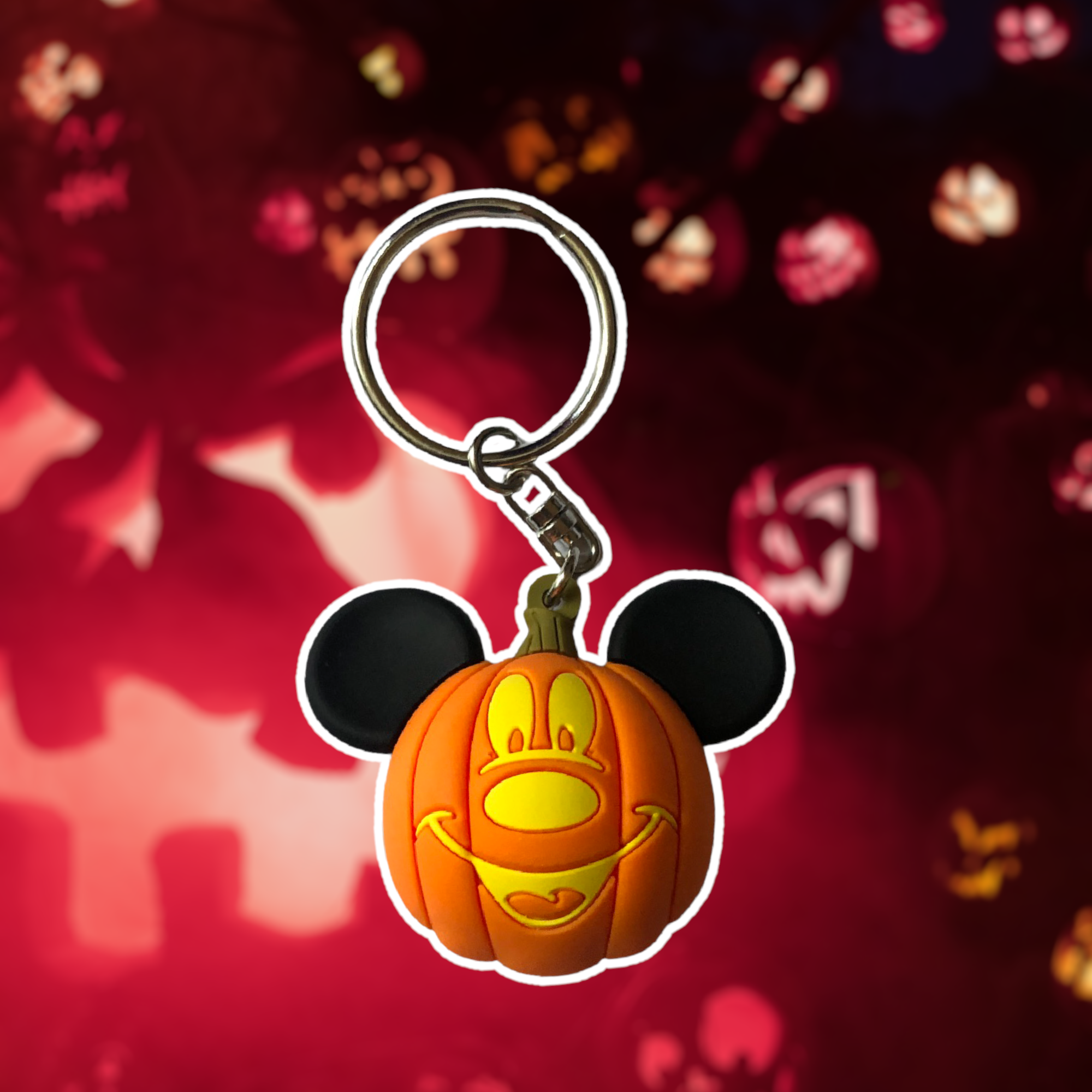 Disney - Mickey Mouse : Porte-clé Mickey Halloween SPVC