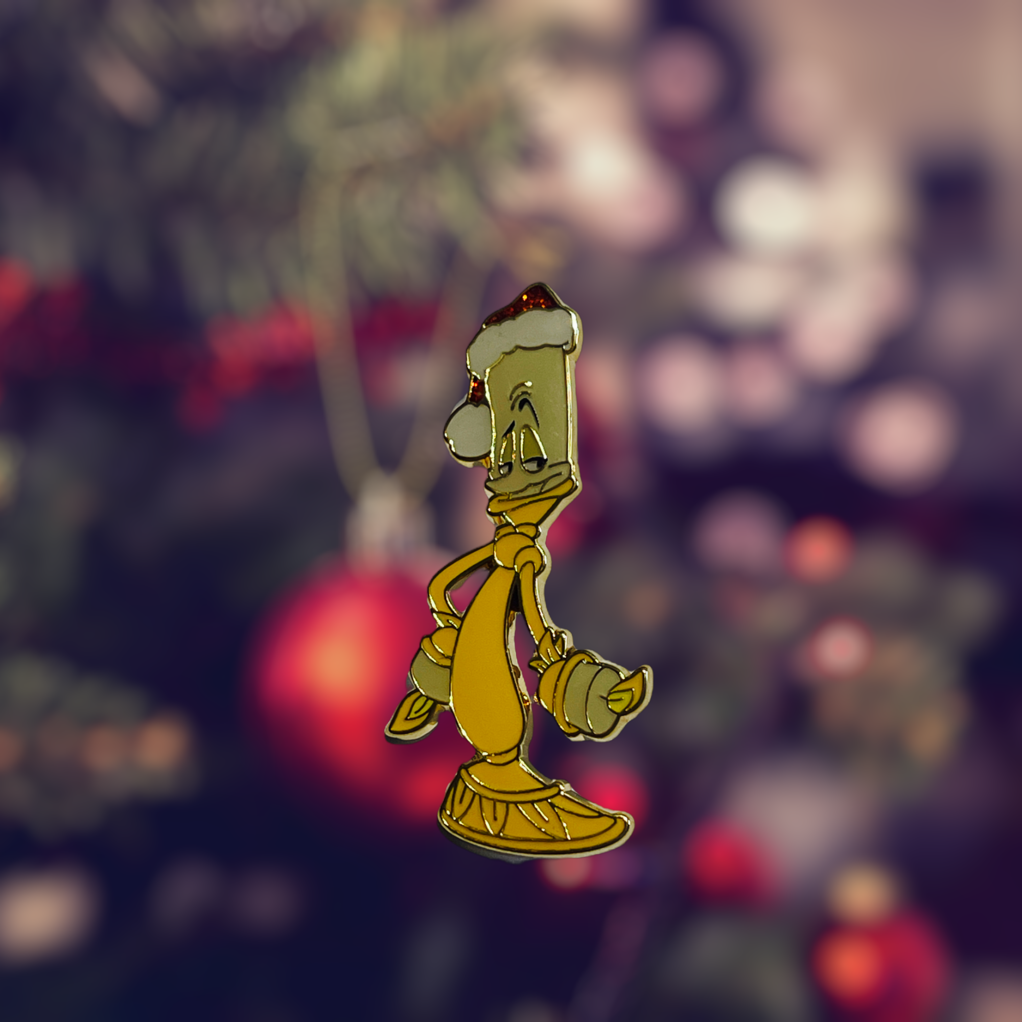 Disney - La Belle et la Bête : Pin\'s Noël Lumière OE