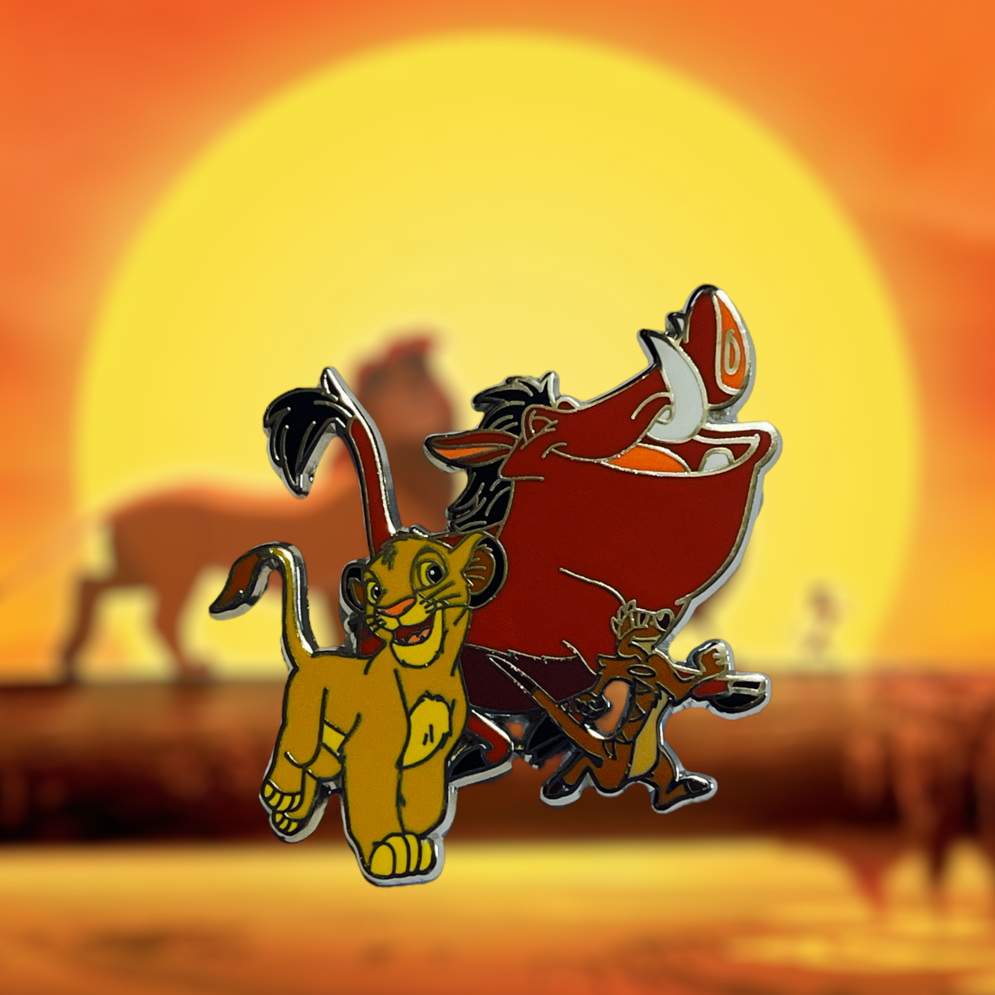 Disney - Le roi lion : Pin\'s Simba, Pumba & Timon OE