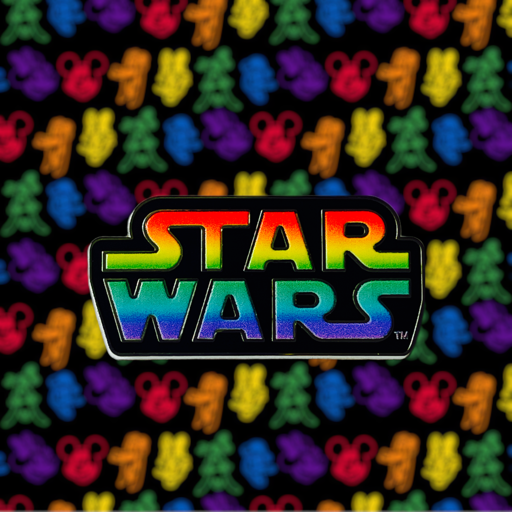 Star Wars - Pin\'s logo Rainbow