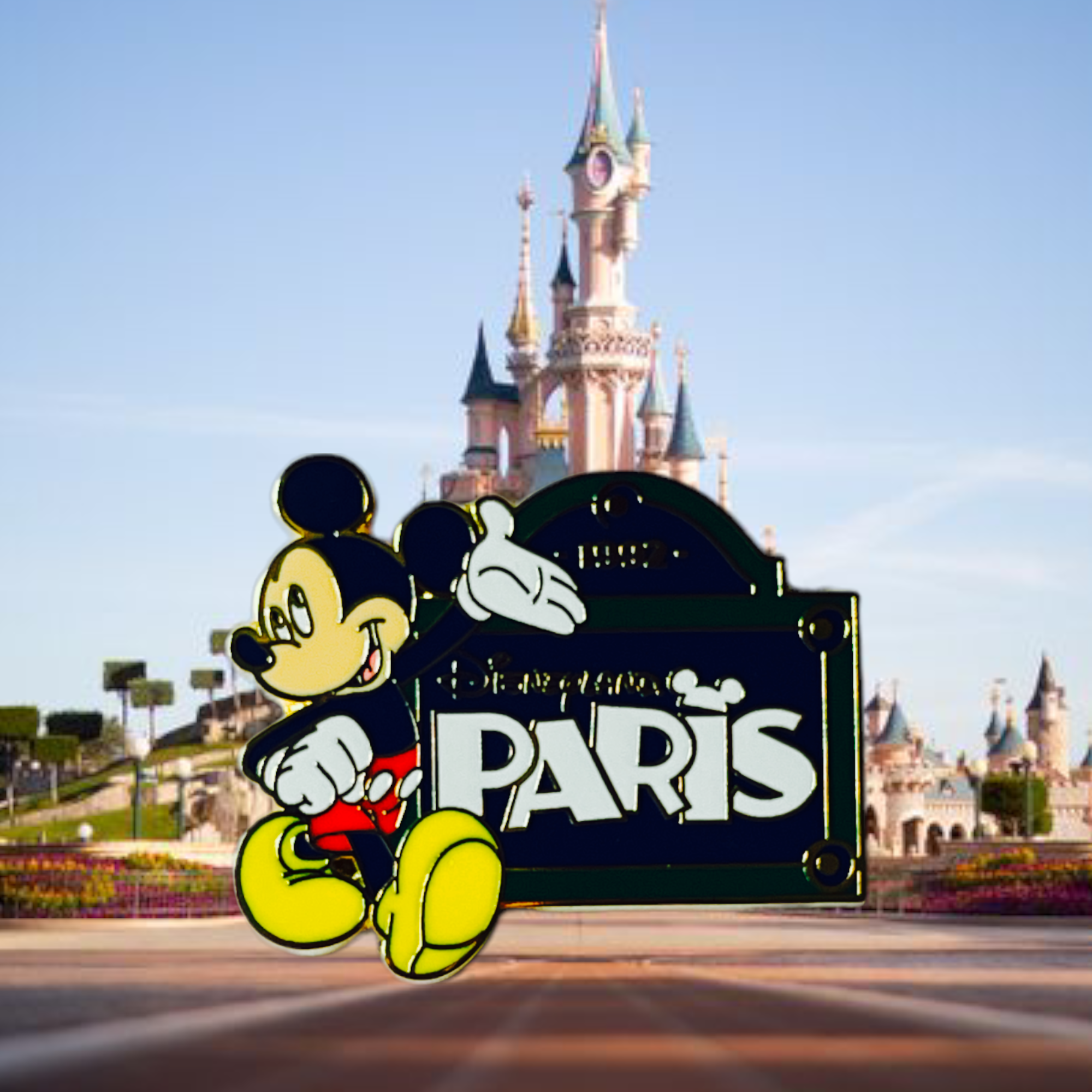 Disney - Mickey Mouse : Pin’s MK rue Paris OE