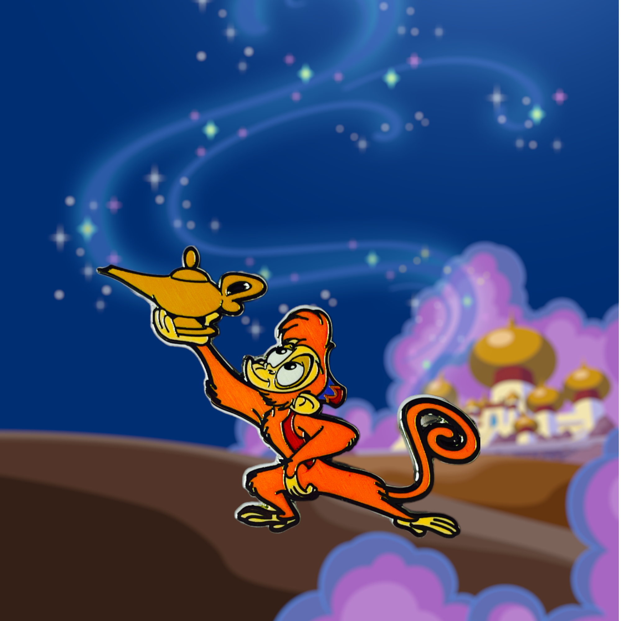 Disney - Aladdin : Pin\'s Abu et la lampe OE
