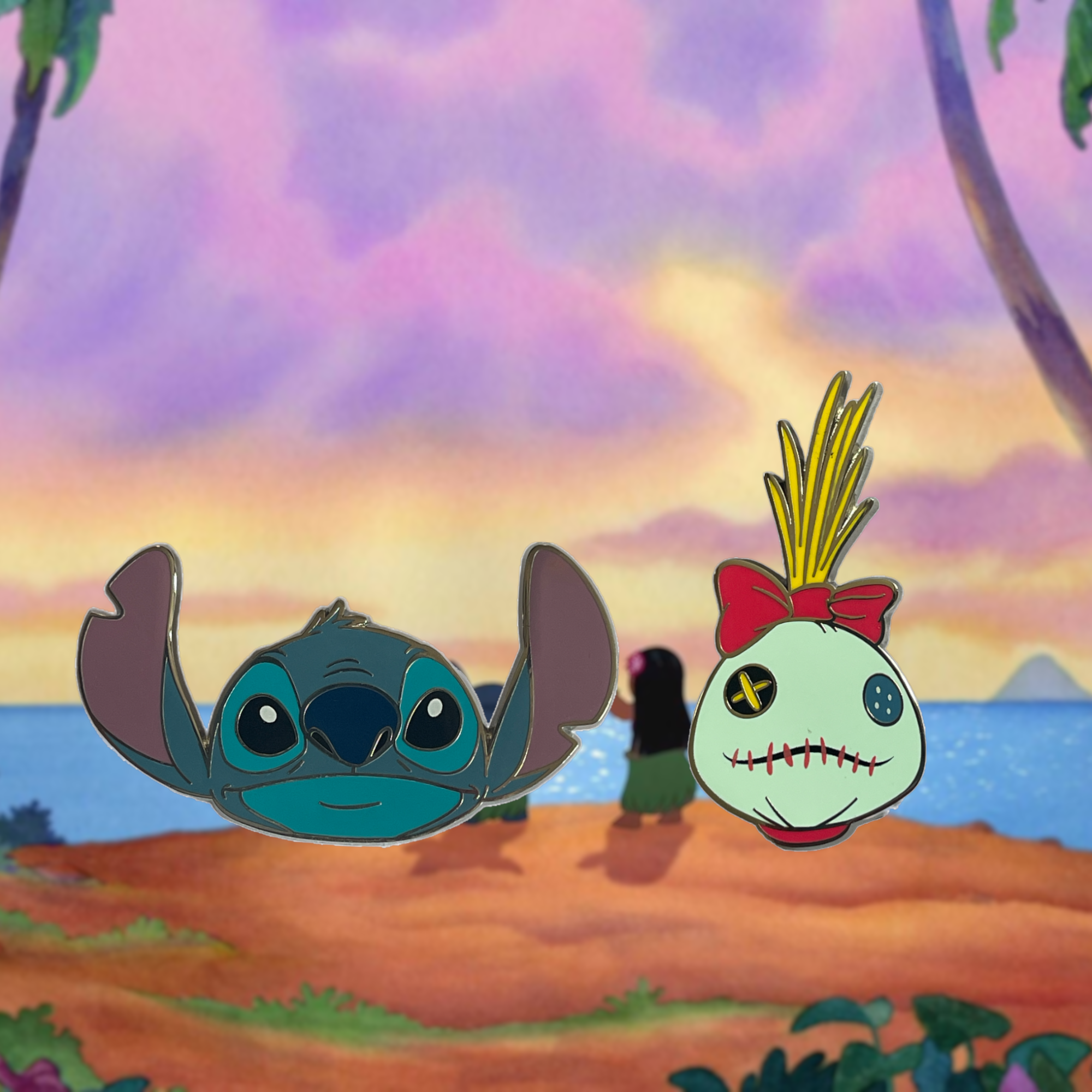 Disney - Lilo et Stitch : Pin\'s Stitch duo OE